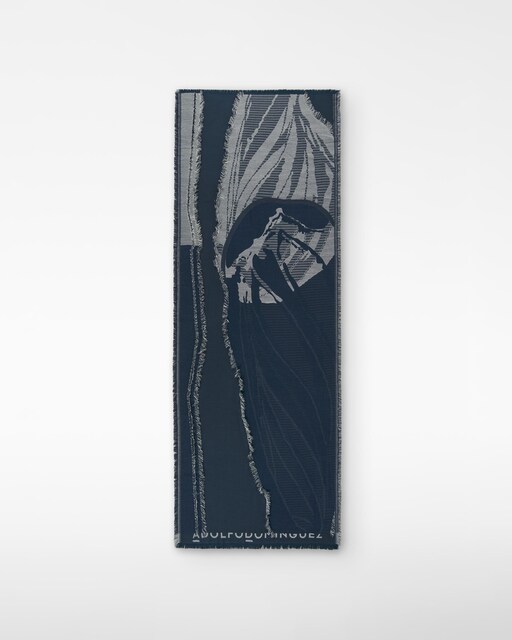 Imagen 0 de Chal de mujer con estampado jacquard