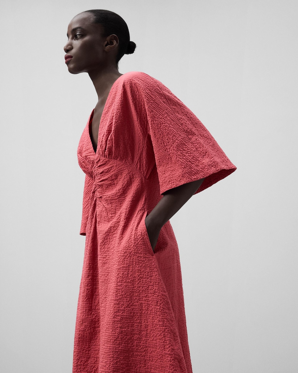 Vestido Midi Adolfo DomÃnguez Vestido Domínguez Vestidos Fiesta - Main Image