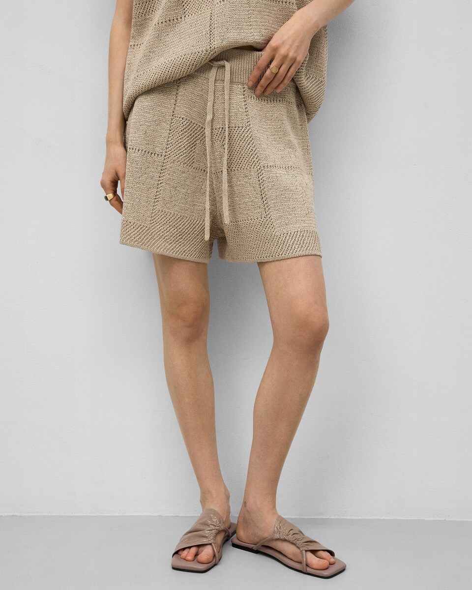 Ropa Corte Ingles Bermudas Bermuda De Mujer Corta En Punto Calado