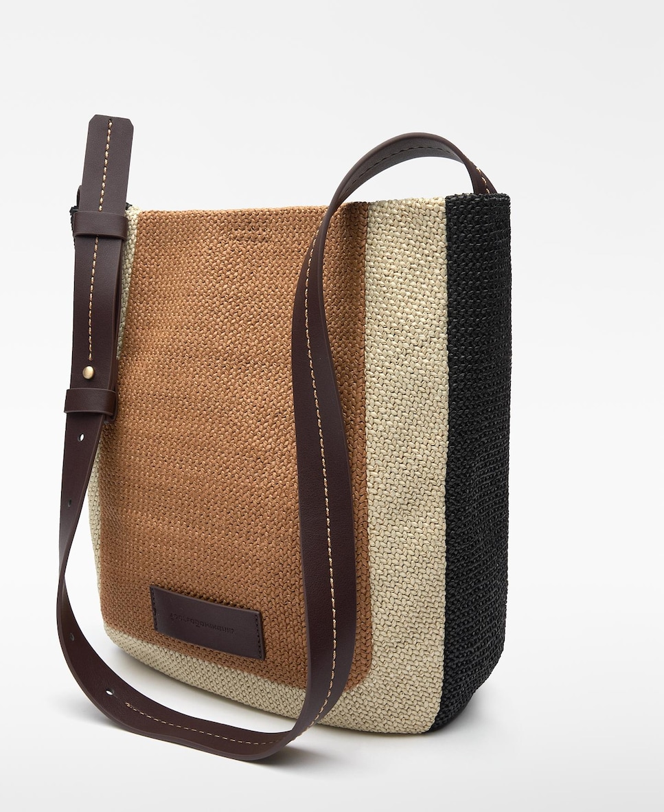 Playa Misako Bolsos Misako Rafia Madagascar Bolso De Mano Y