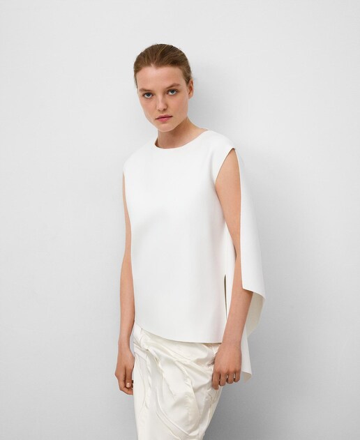 Imagen 0 de Top de mujer de punto con manga sisa