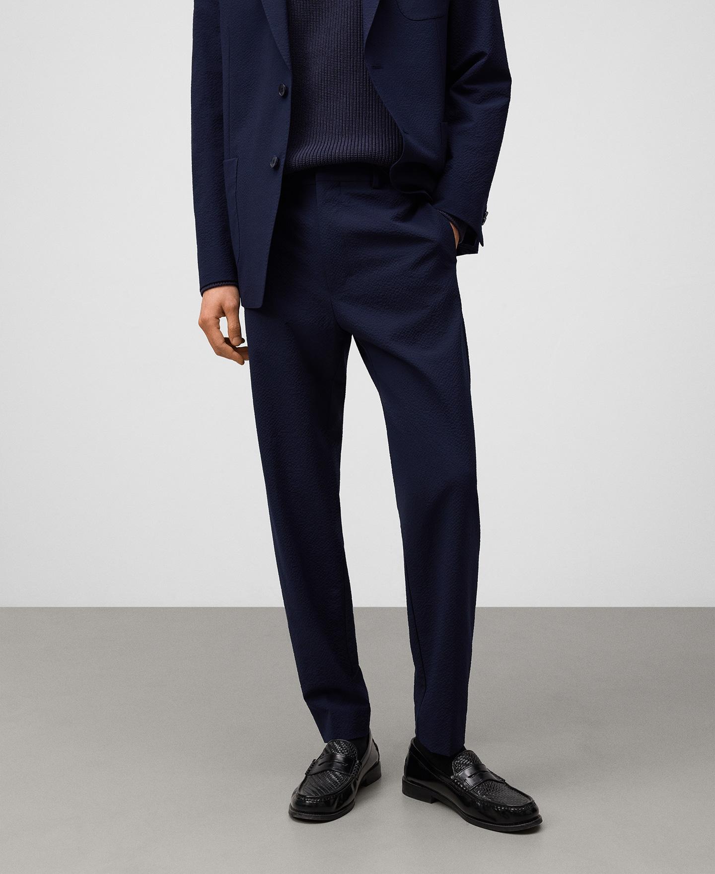 Imagen 0 de Pantalón de vestir de hombre corte slim Azul marino