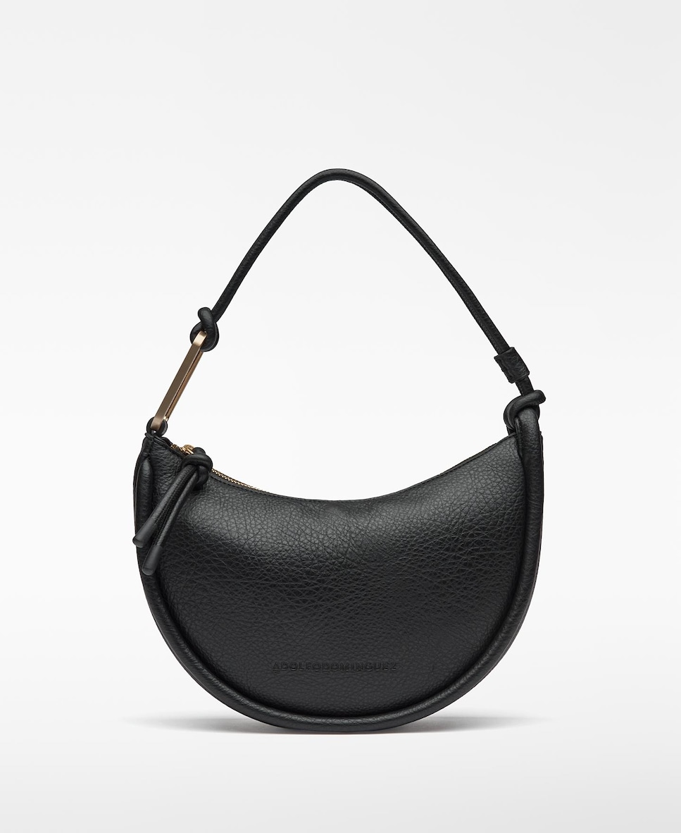 Bolso de hombro Luna liso · Adolfo Dominguez · El Corte Inglés