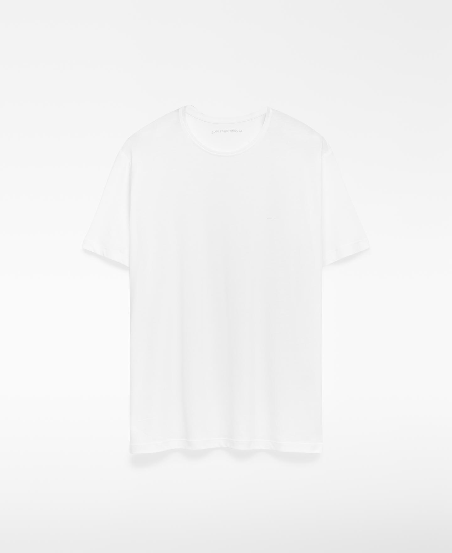 Adolfo Dominguez - Camiseta de hombre regular fit de manga corta.