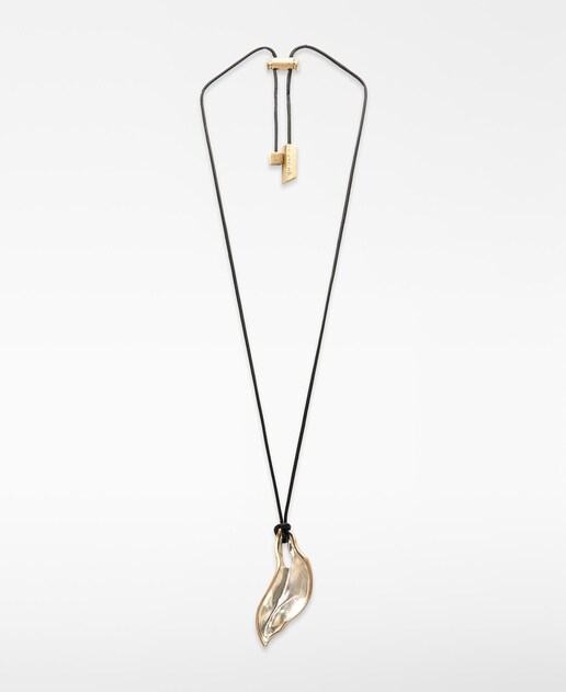 Imagen 0 de Collar hoja con doble lacado
