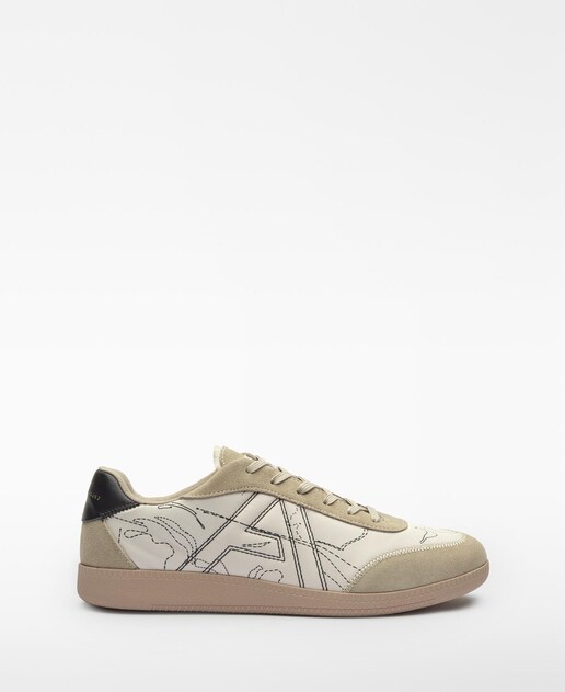 Imagen 0 de Zapatillas deportivas de hombre con maxi logo pespunteado
