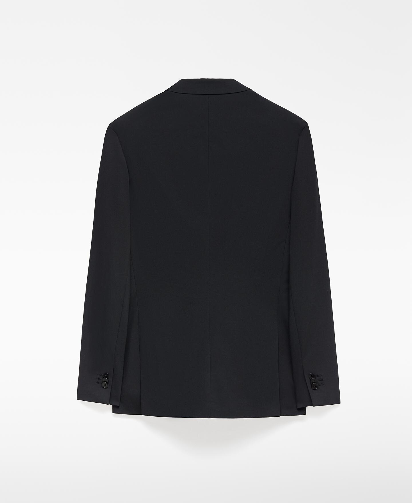 Blazer de hombre sastre slim fit - Adolfo Dominguez - Negro Negro-5