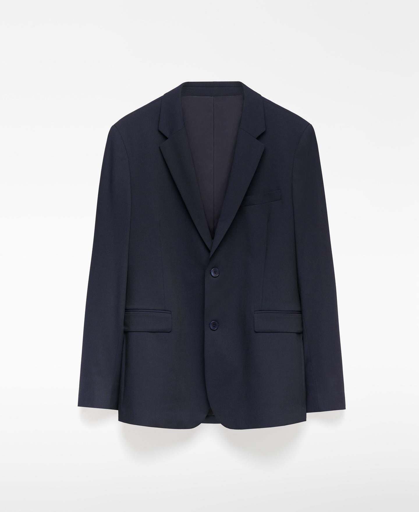 Blazer de hombre sastre regular fit - Adolfo Dominguez - Azul marino Azul marino-6
