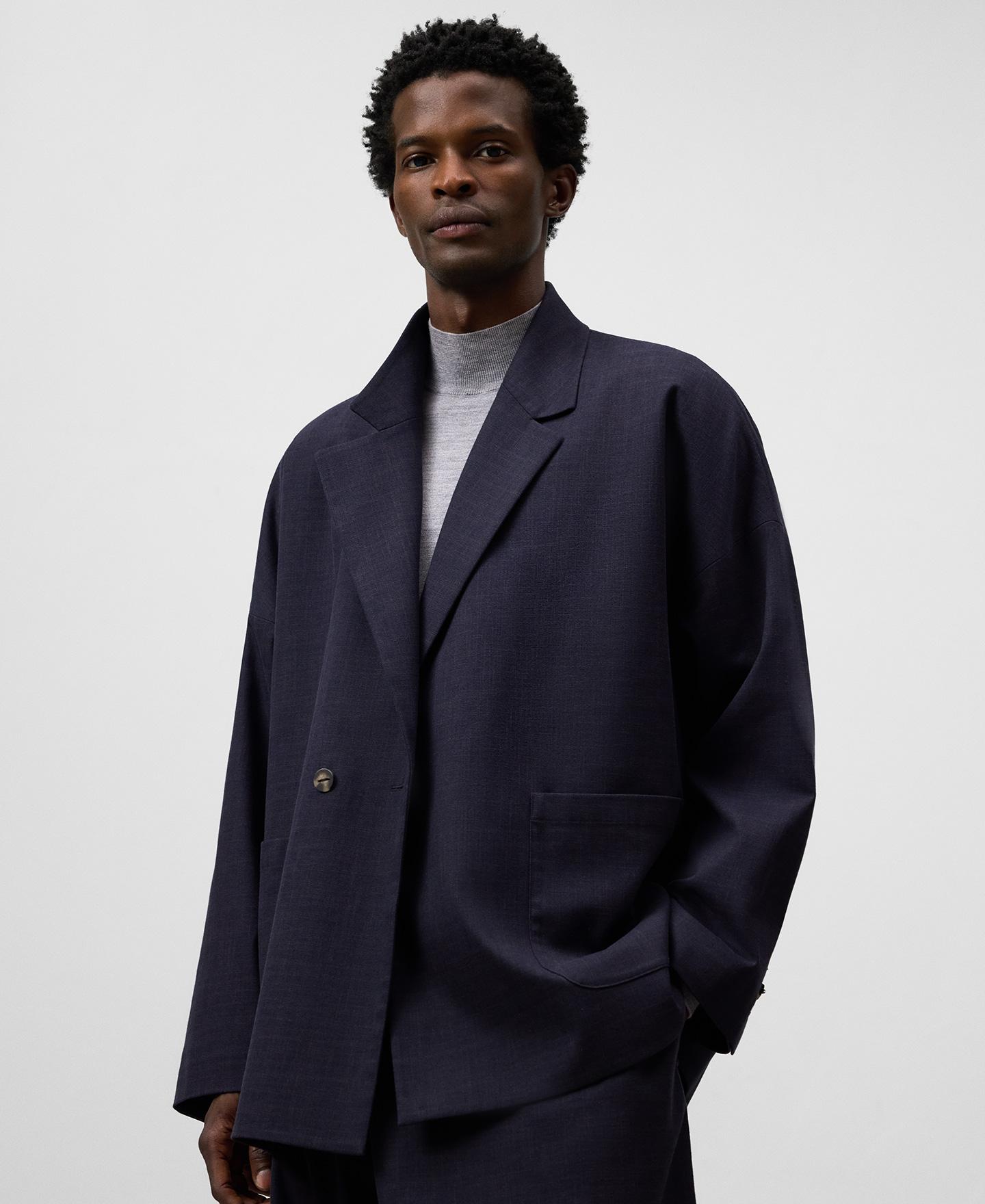 Blazer de hombre oversize desestructurada