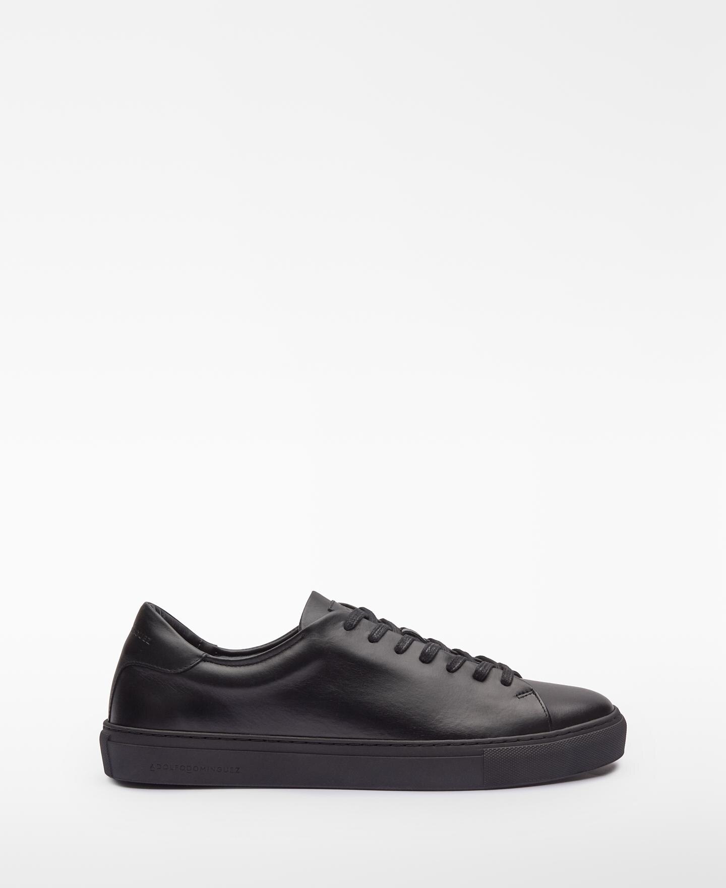Adolfo Dominguez - Zapatillas deportivas de hombre básicas de piel.
