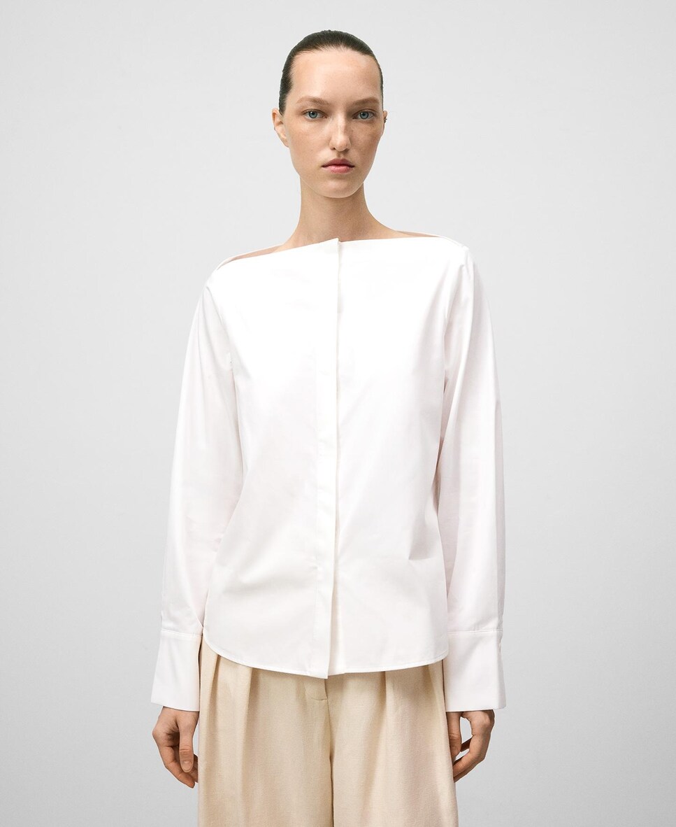 Camisa Blanca Blusas Adolfo Dominguez El Corte Ingles Corte Inglés