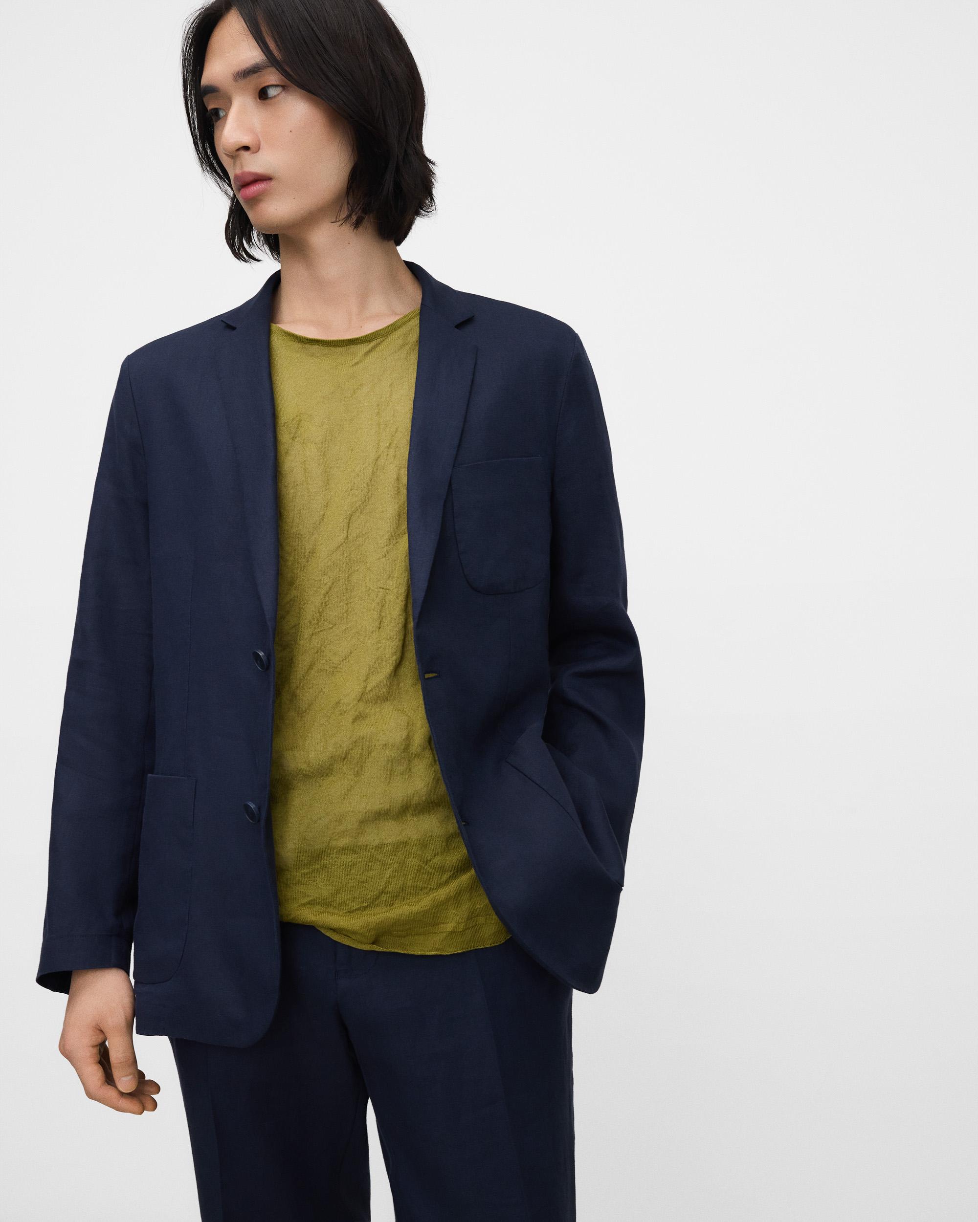 Adolfo Dominguez - Blazer de hombre sastre en lino.