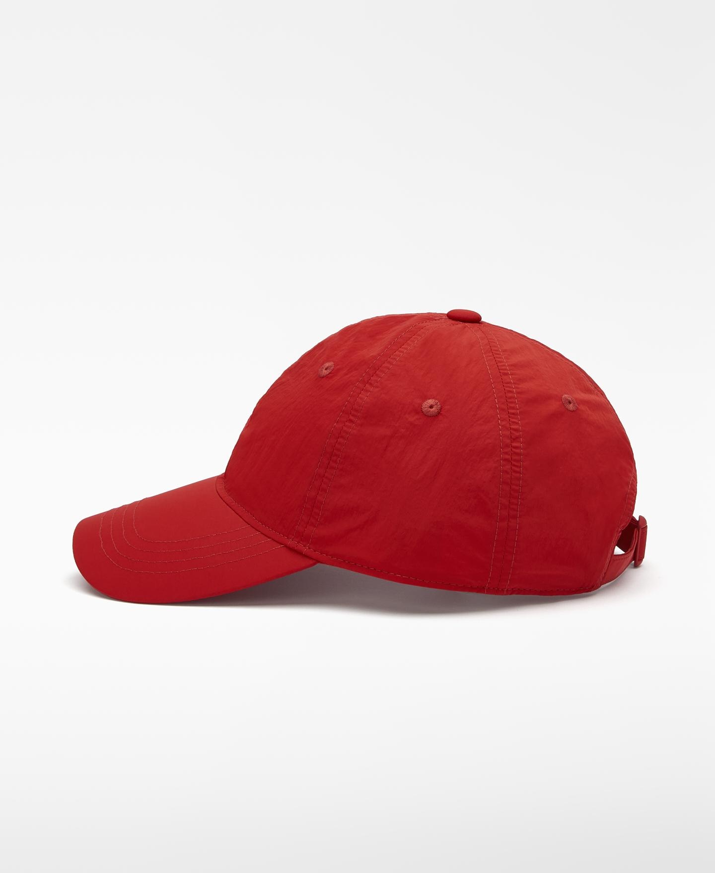 Gorra de hombre de seis paneles y cierre ajustable - Adolfo Dominguez - Rojo Rojo-3