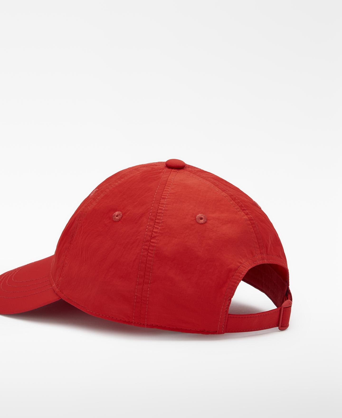 Gorra de hombre de seis paneles y cierre ajustable - Adolfo Dominguez - Rojo Rojo-2