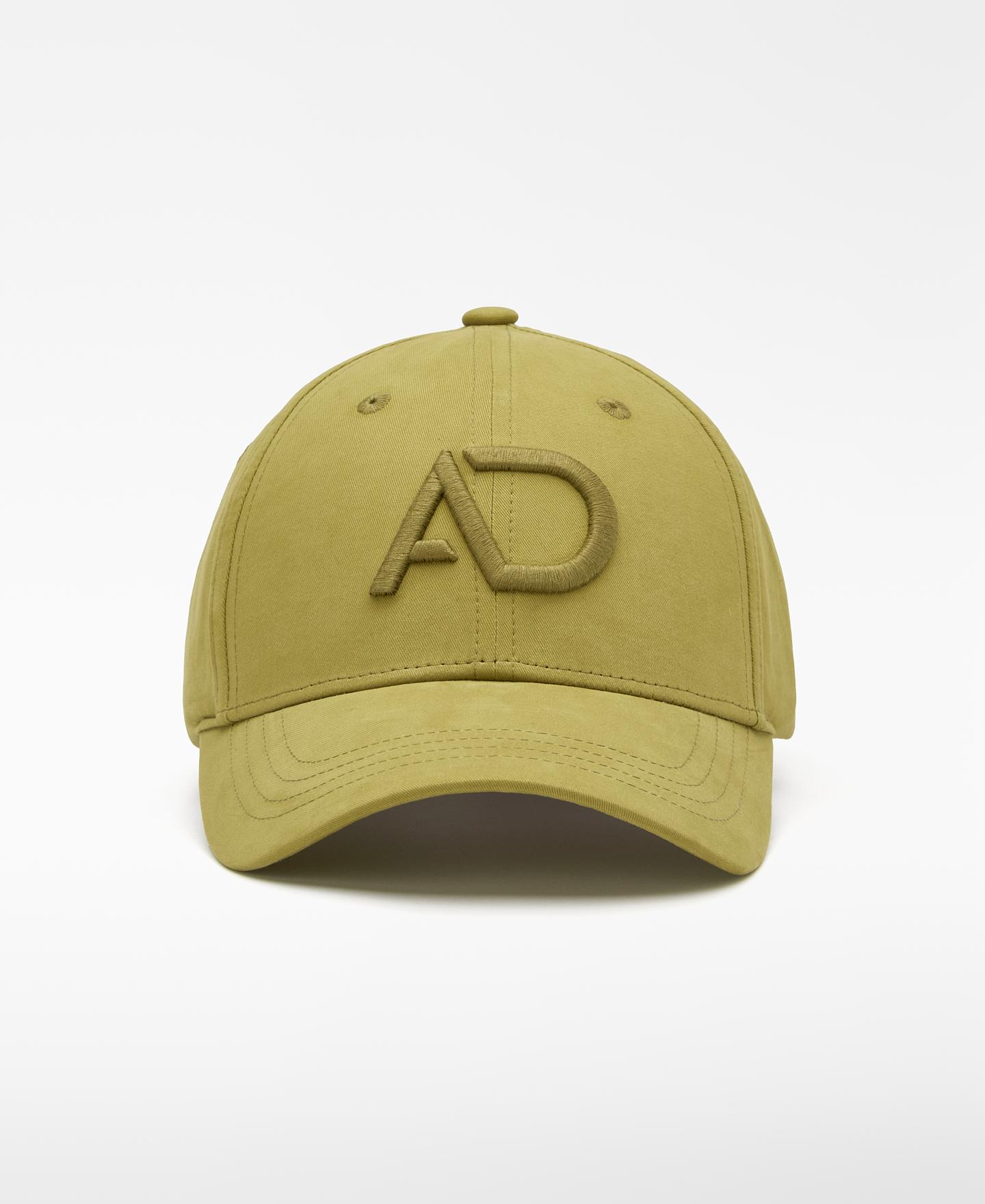 Gorra de mujer algodón con seis paneles y cierre ajustable - Adolfo Dominguez - Pistacho Pistacho-1