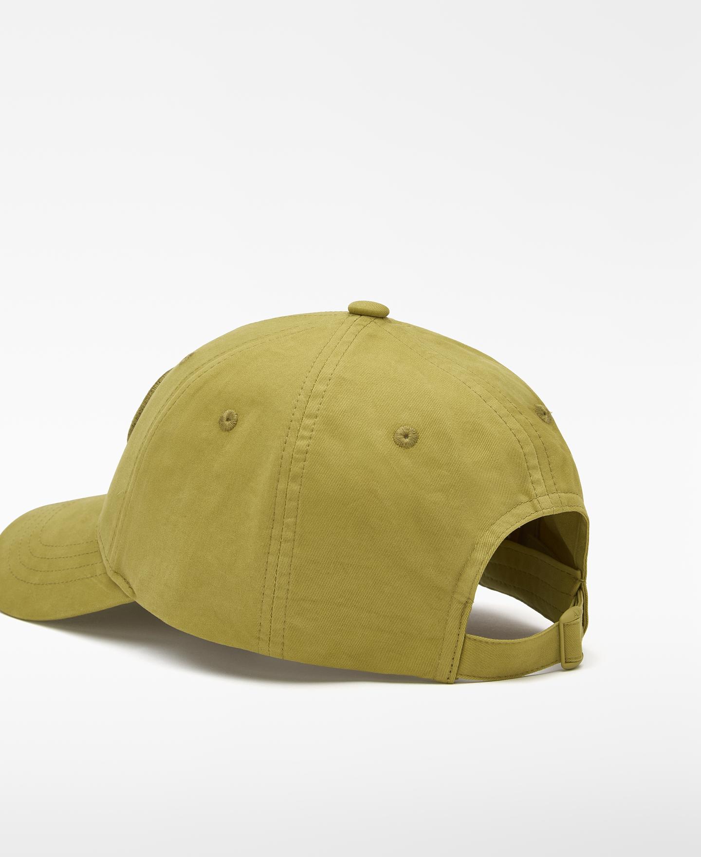 Gorra de mujer algodón con seis paneles y cierre ajustable - Adolfo Dominguez - Pistacho Pistacho-2