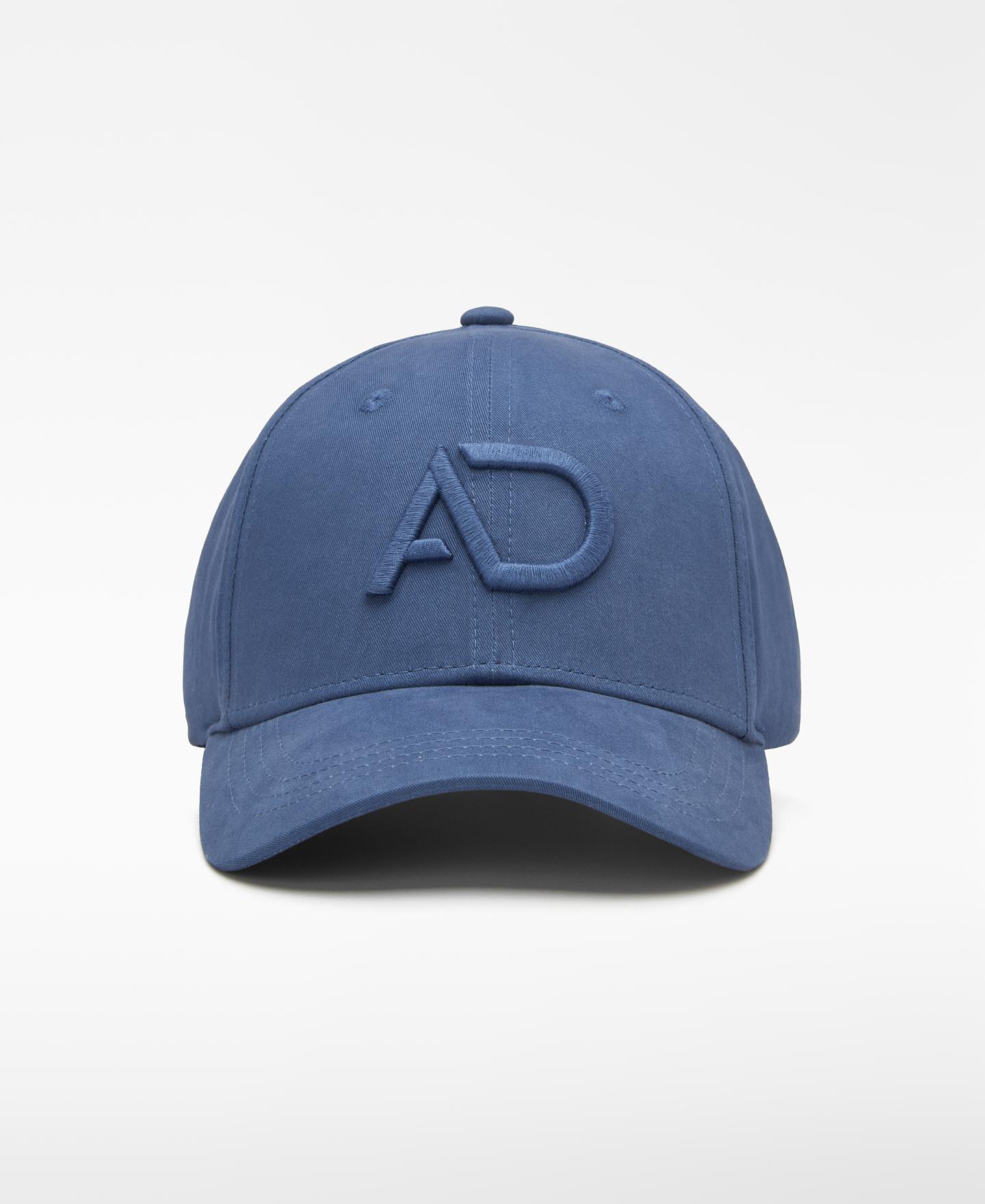 Gorra de mujer algodón con seis paneles y cierre ajustable - Adolfo Dominguez - Azul índigo Azul índigo-1