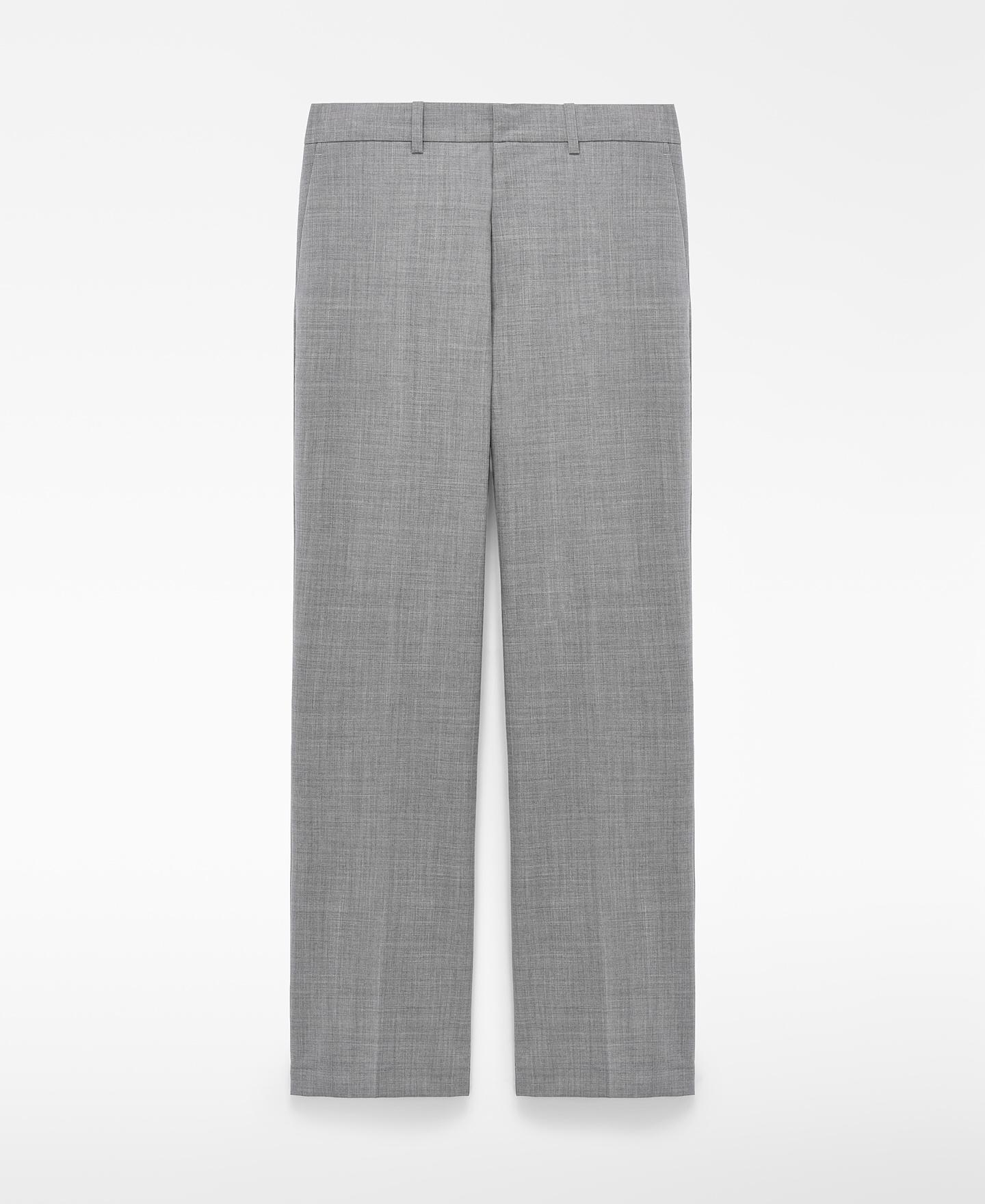 Imagen 6 de Pantalón de hombre de vestir recto - Adolfo Dominguez - Gris Gris