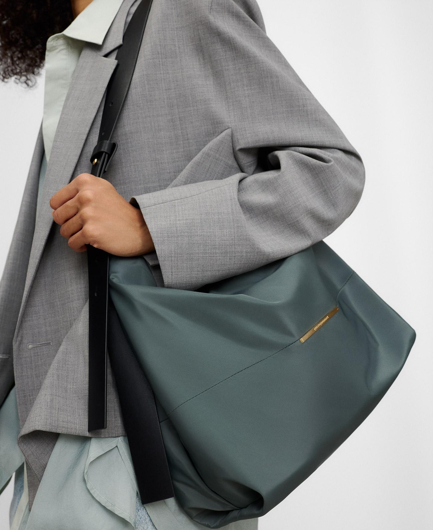 Bolso de hombro de mujer orión - Adolfo Dominguez - Azul Azul-3