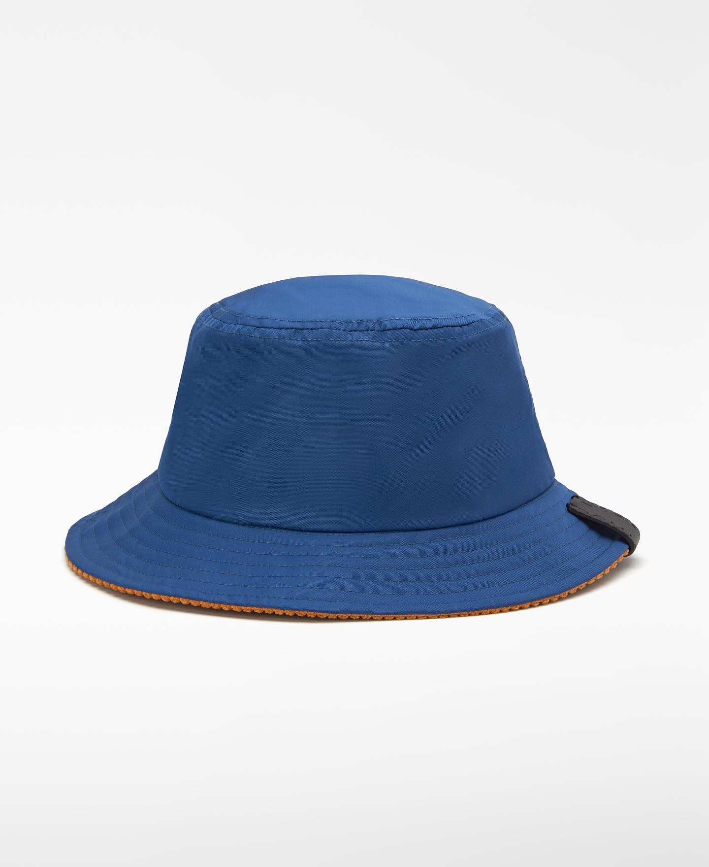 Sombrero de mujer tipo bucket en nailon waterproof - Adolfo Dominguez - Azul Azul-1