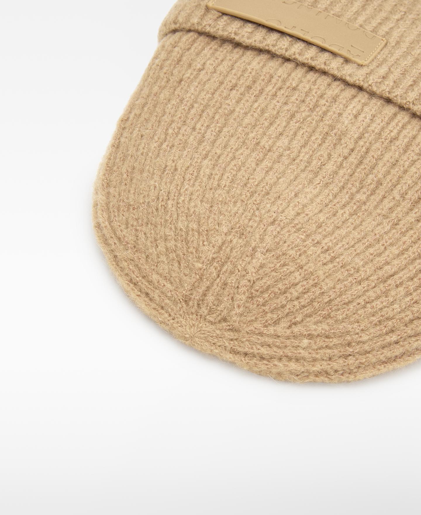 Imagen 2 de Gorro beanie en canalé con mohair - Adolfo Dominguez - Beige Beige