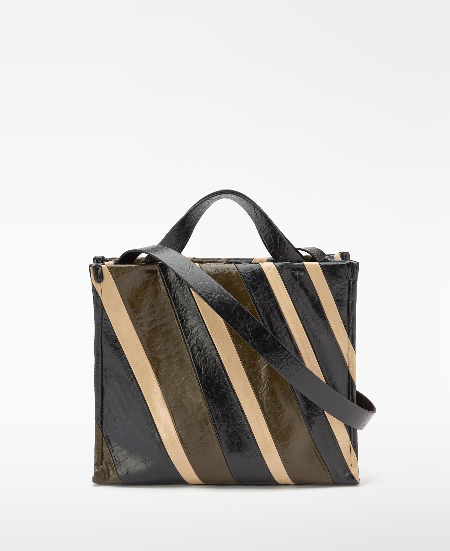 Bolso shopper mediano con patchwork - Adolfo Dominguez - Multicolor Multicolor-5