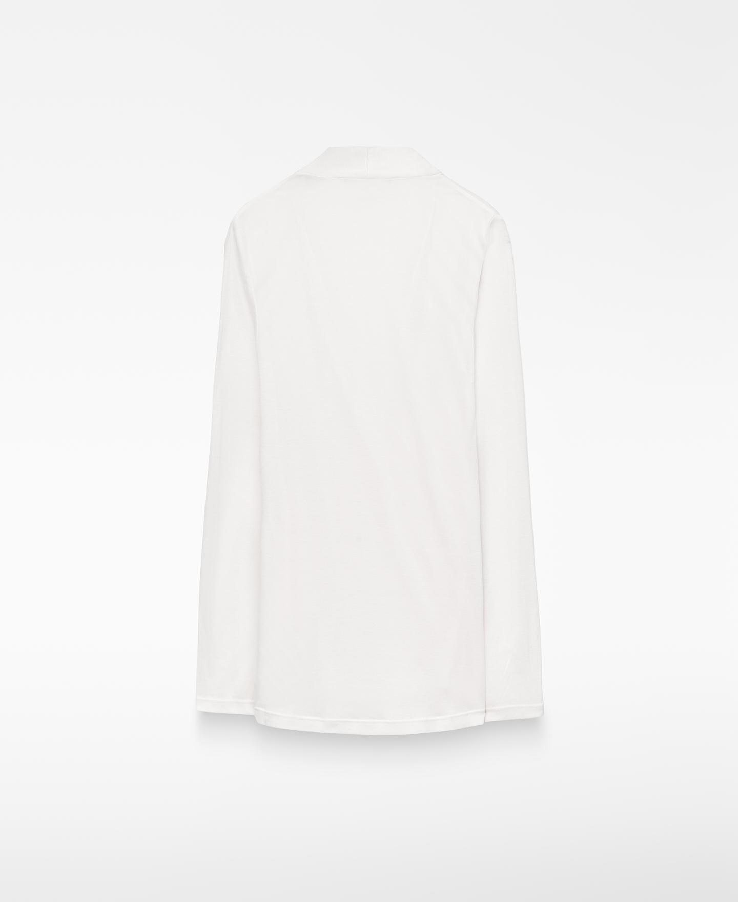 Camiseta cruzada de mujer manga larga - Adolfo Dominguez - Natural Natural-2