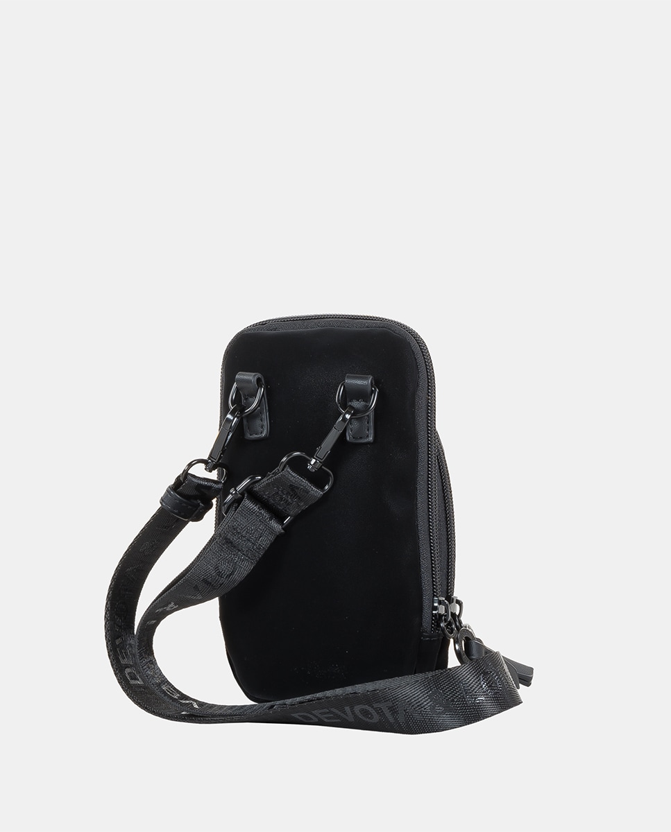 Bolso para móvil Deco en color negro · Devota Lomba · El Corte