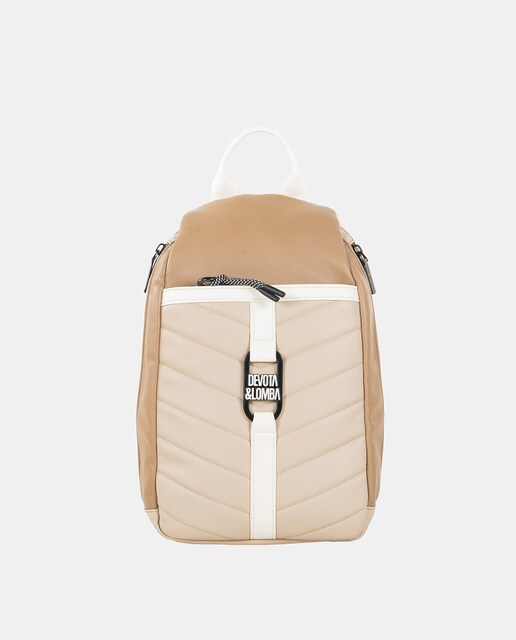 Imagen 0 de Mochila antirrobo de mujer Link en color arena