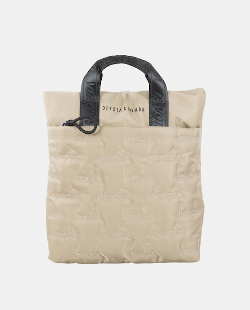 Imagen 0 de Mochila de mujer Hand en color taupe