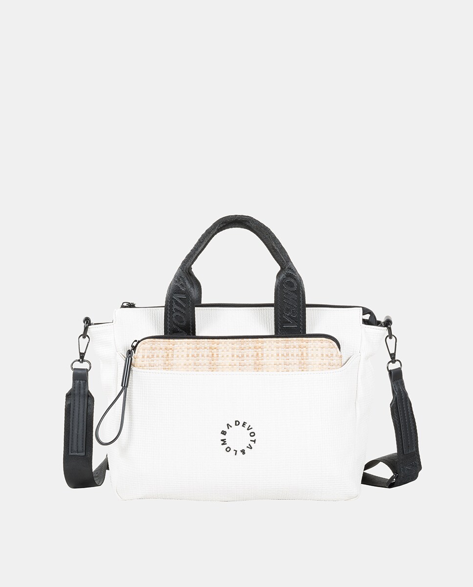 Kipling Abanu M Bandolera Mediana, Black Noir (Negro