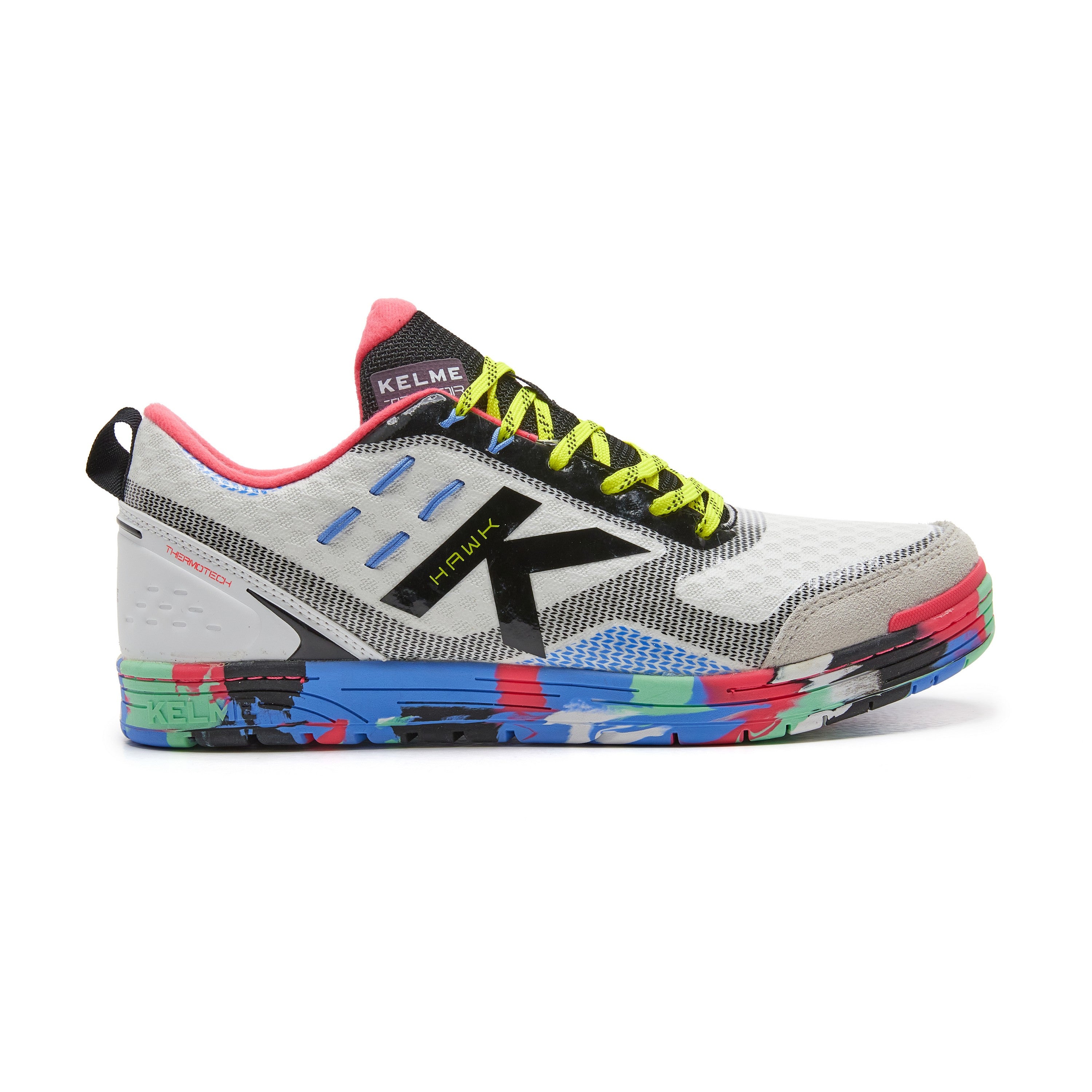Kelme Zapatillas de fútbol sala unisex Hawk Blanco