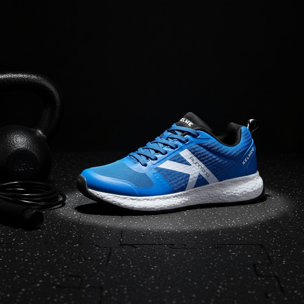 Zapatillas de running unisex K-Rookie Kelme - Azul / Blanco Azul / Blanco-5
