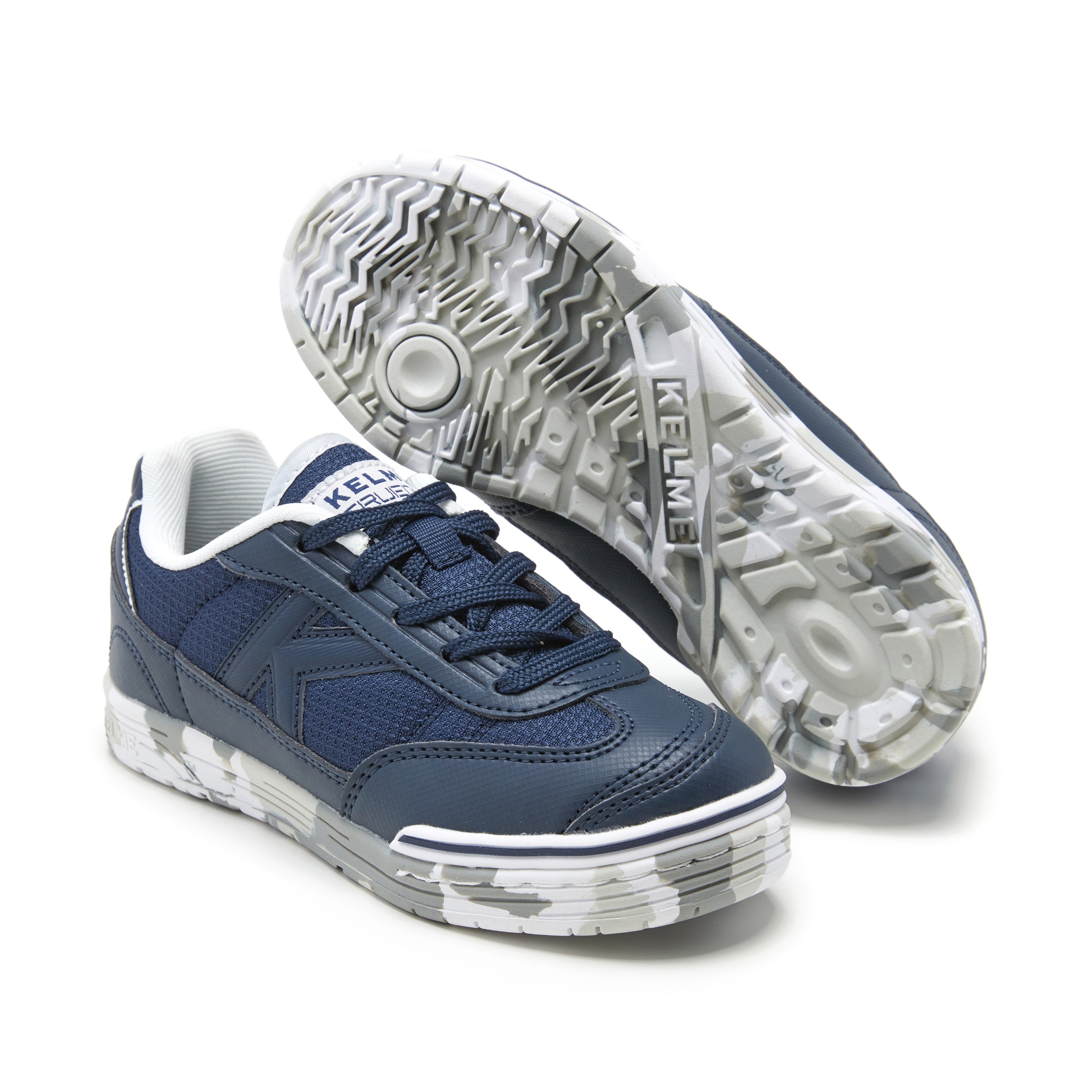 Zapatillas de fútbol sala de niños Trueno Lace Kelme - Azul marino Azul marino-5
