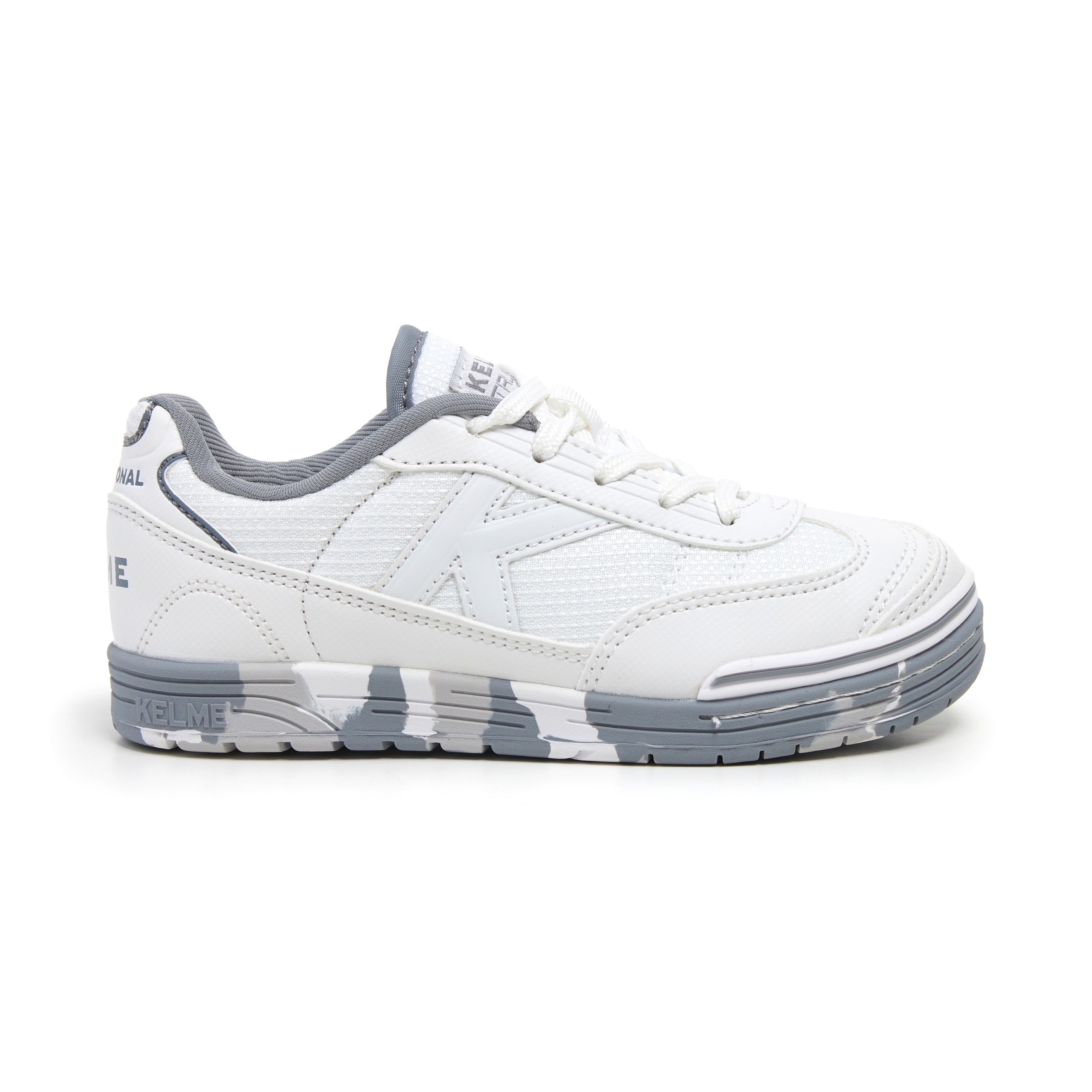 Zapatillas de fútbol sala de niños Trueno Lace Kelme - Gris Gris-2