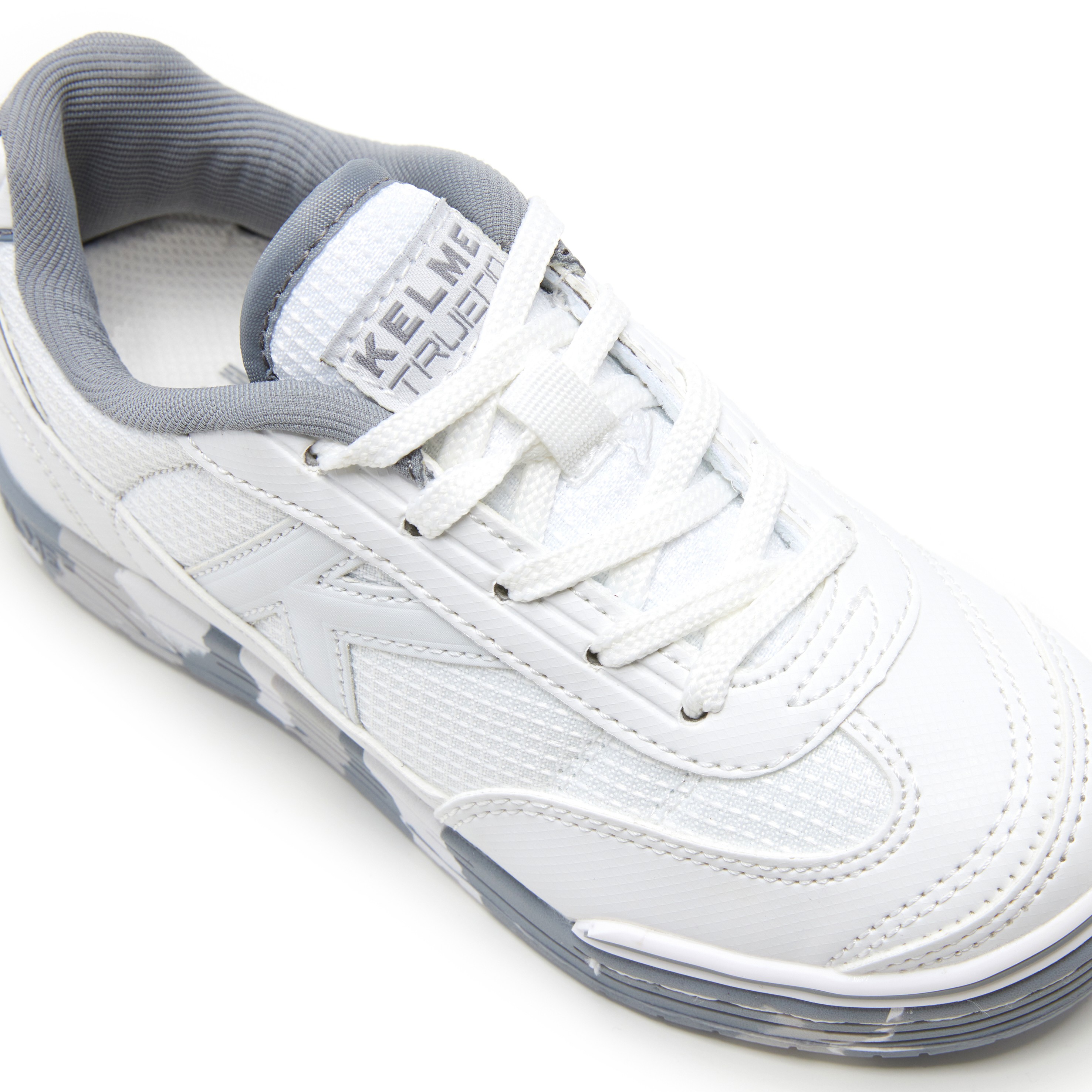 Zapatillas de fútbol sala de niños Trueno Lace Kelme - Gris Gris-3