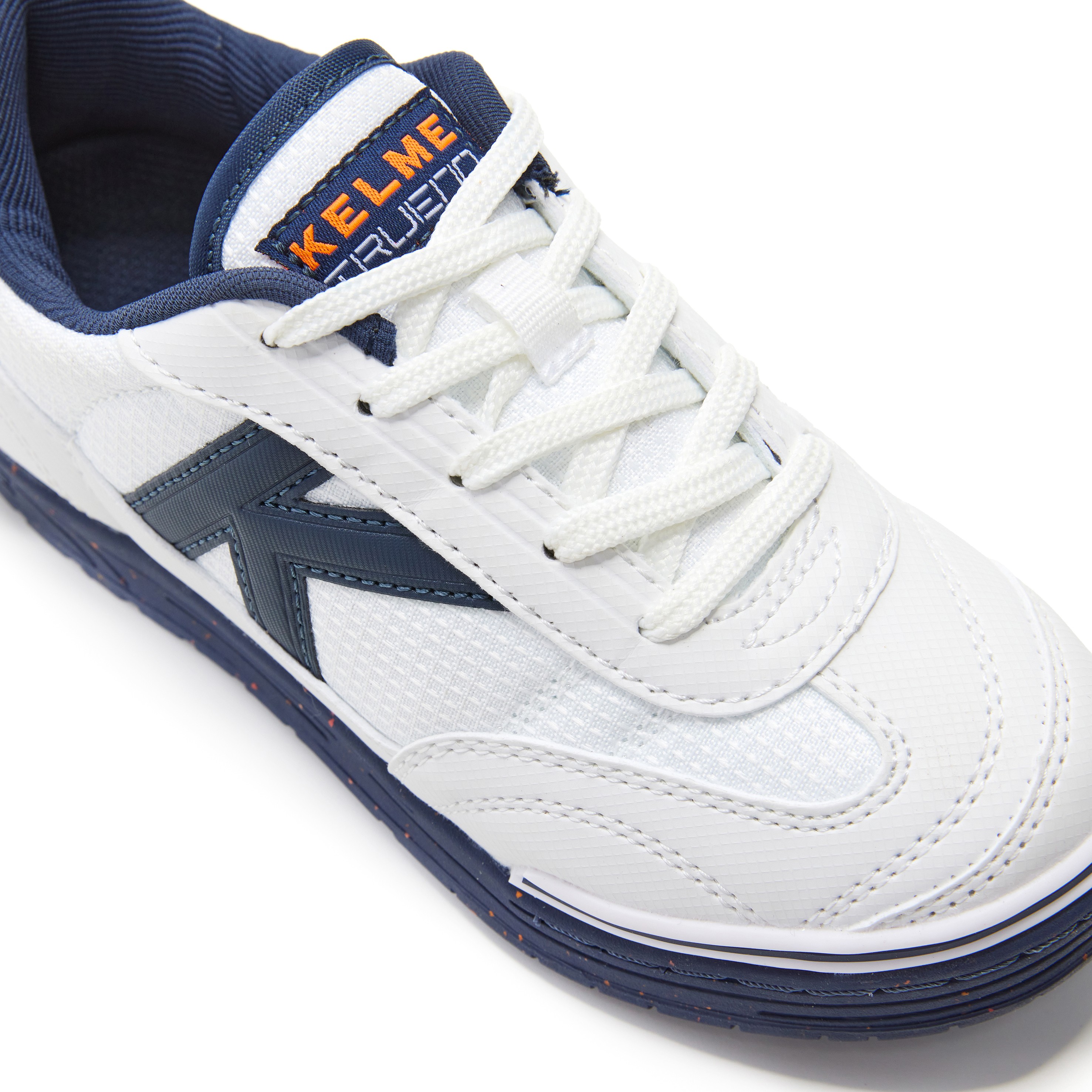Botas de futbol de niños Trueno Lace Kelme - Blanco Blanco-4