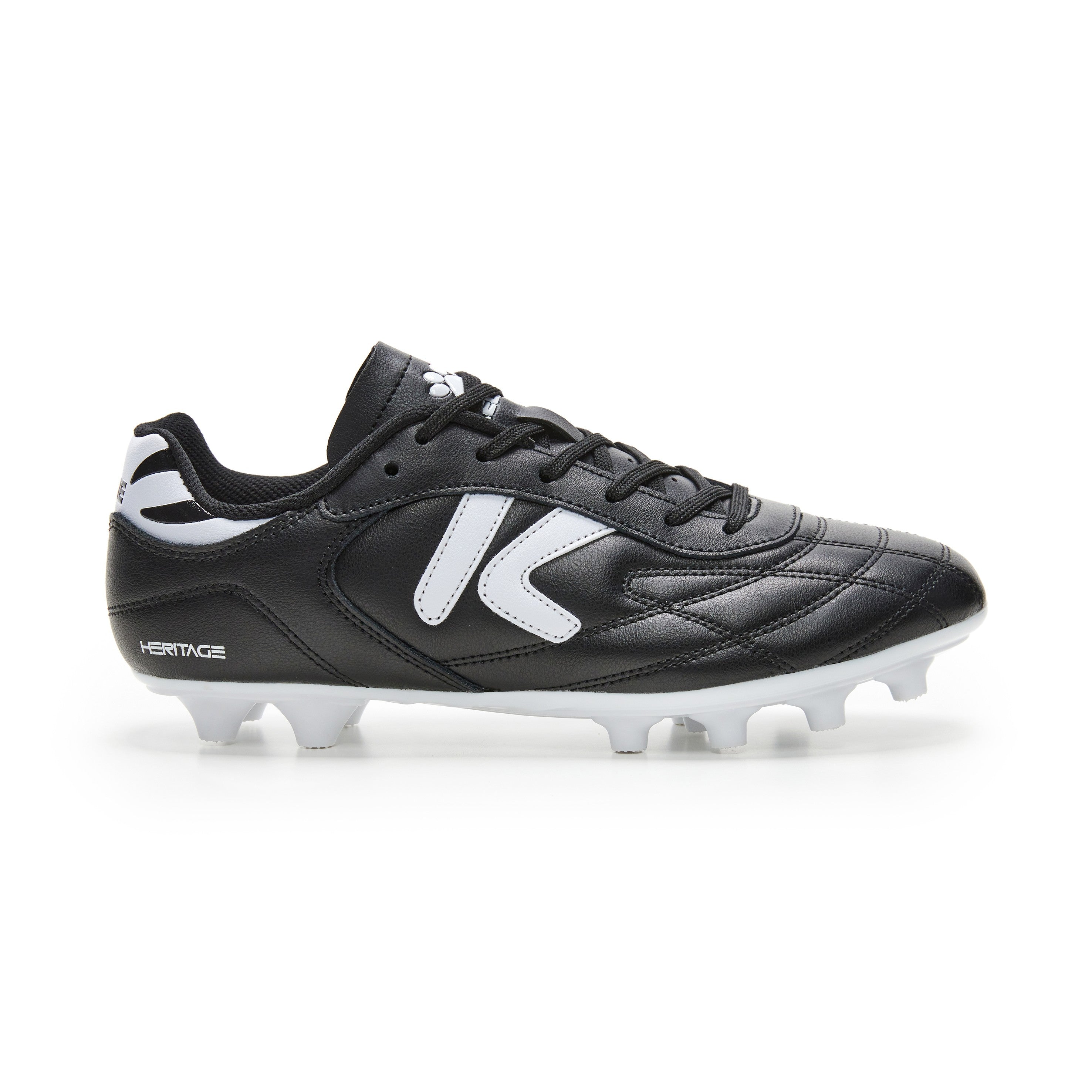 Kelme Botas de fútbol unisex Heritage Mg Negro / Blanco