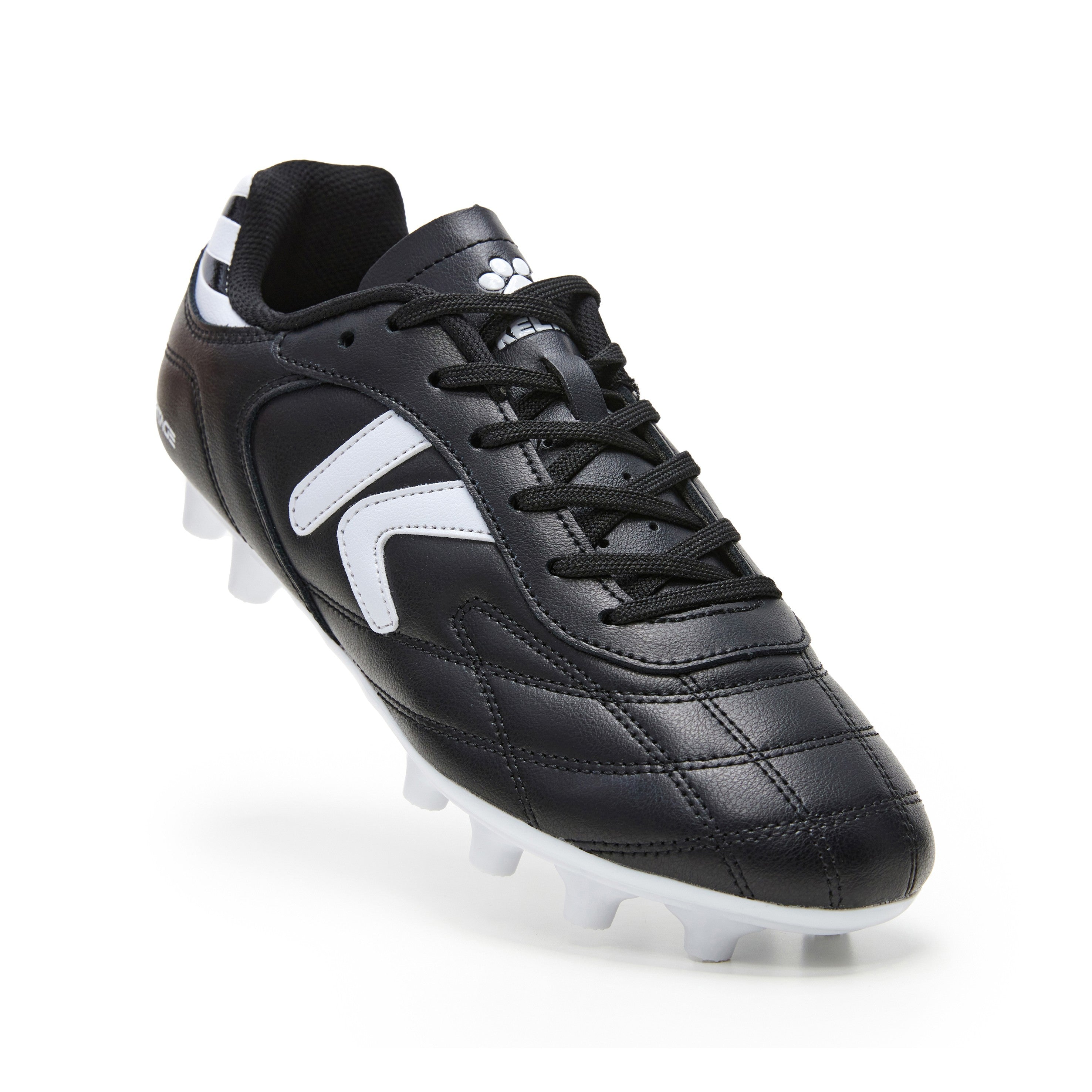 Botas de fútbol unisex Heritage Mg Kelme - Negro / Blanco Negro / Blanco-3