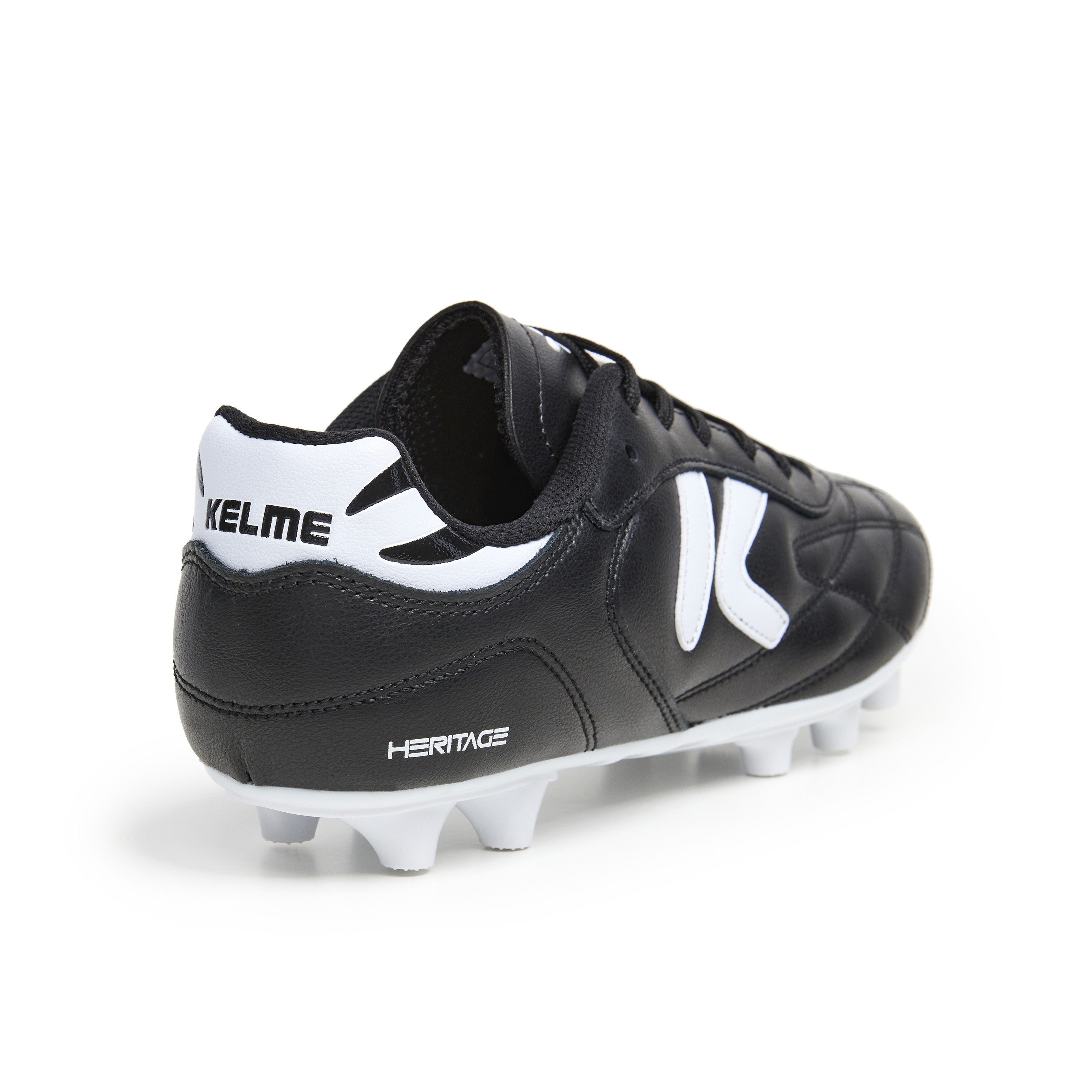 Botas de fútbol unisex Heritage Mg Kelme - Negro / Blanco Negro / Blanco-4
