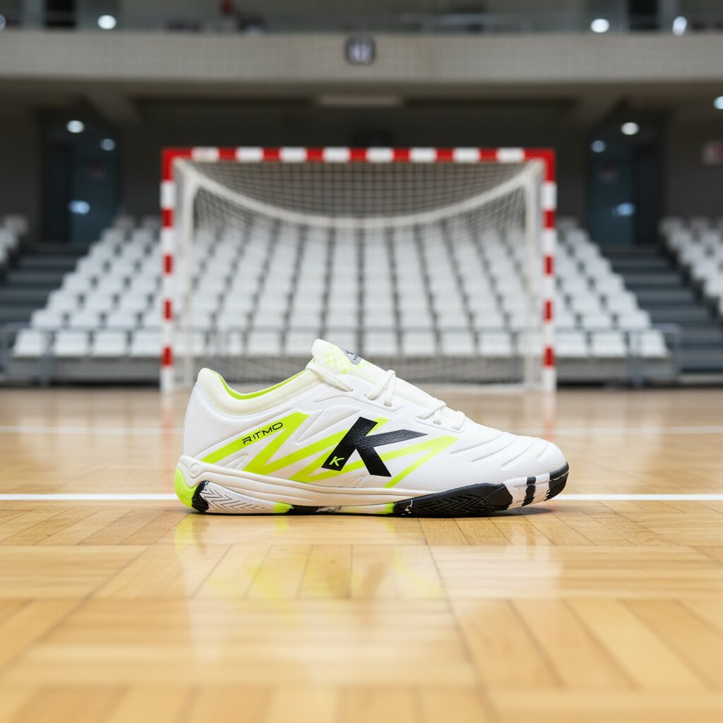 Imagen 3 de Zapatillas de fútbol sala unisex Ritmo Kelme - Blanco Blanco