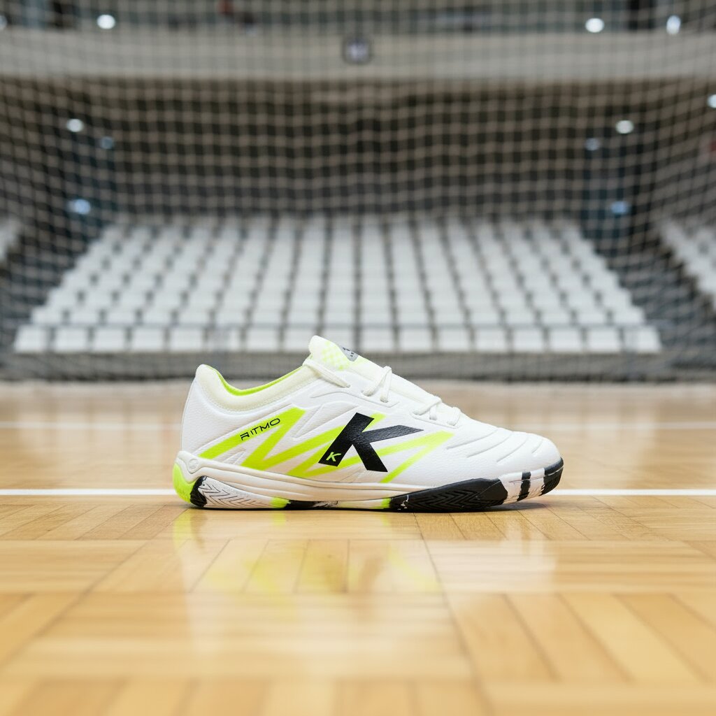 Imagen 11 de Zapatillas de fútbol sala unisex Ritmo Kelme - Blanco Blanco