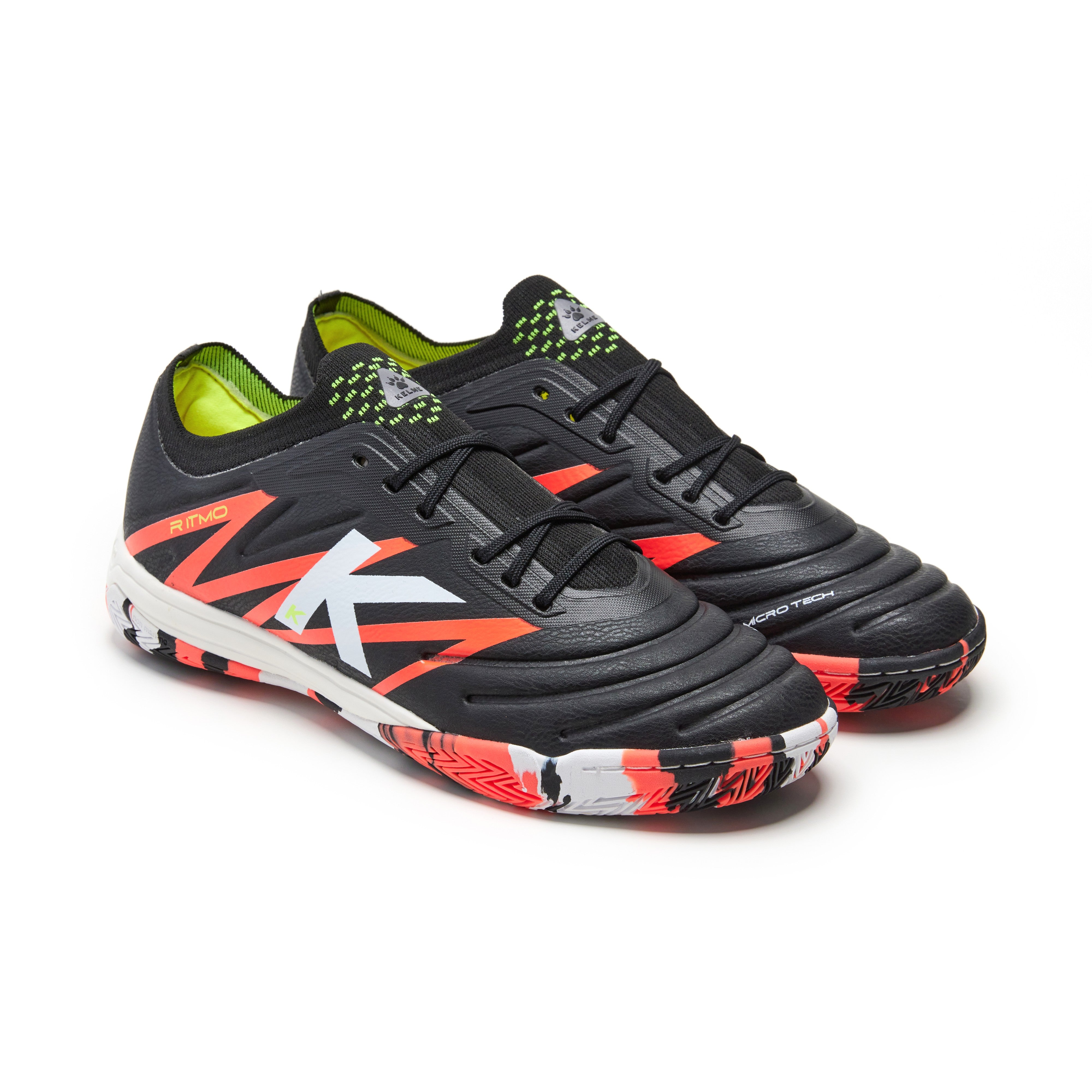 Zapatillas de fútbol sala unisex Ritmo Kelme - Negro Negro-5