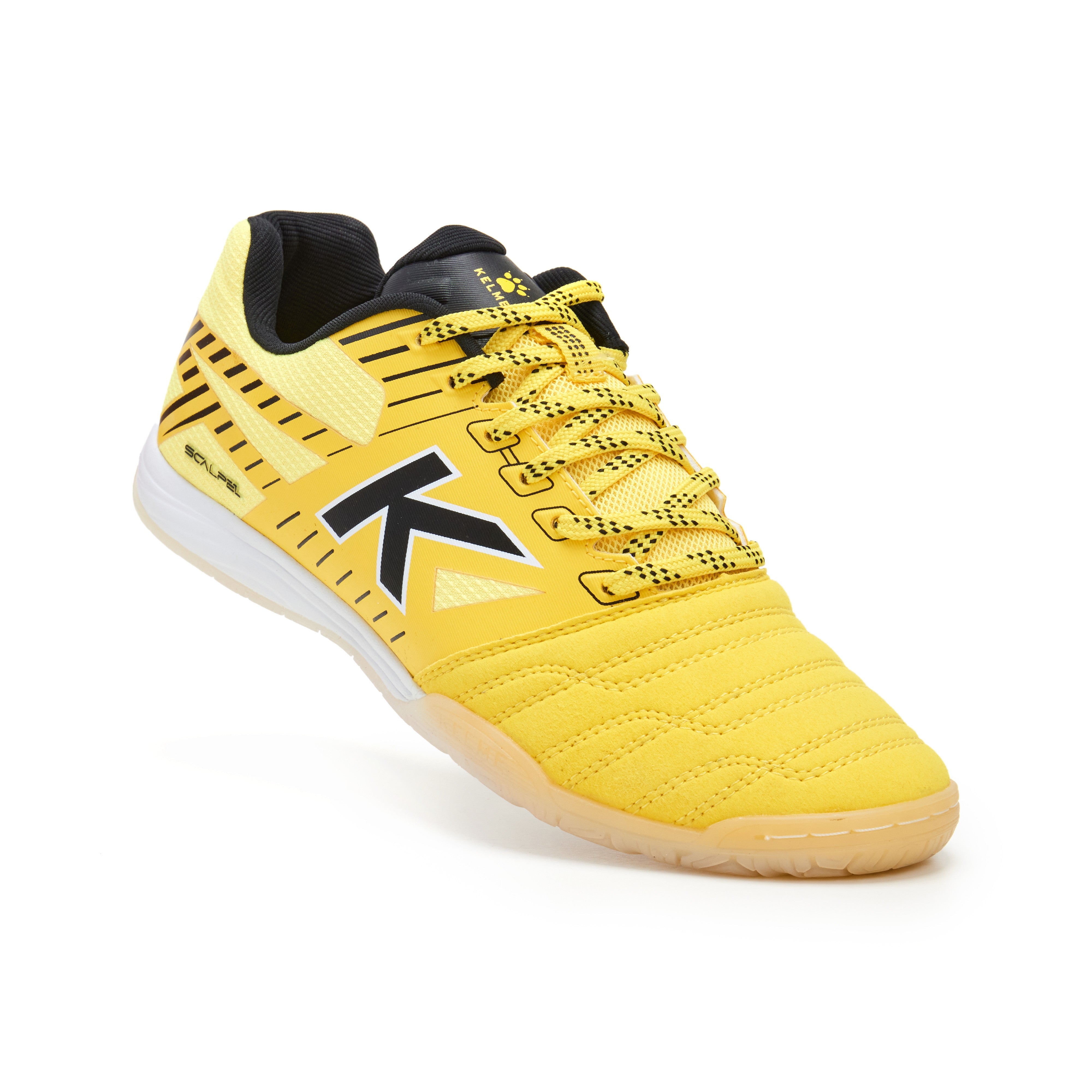 Zapatillas de fútbol sala unisex Scalpel Kelme - Amarillo / Negro Amarillo / Negro-2