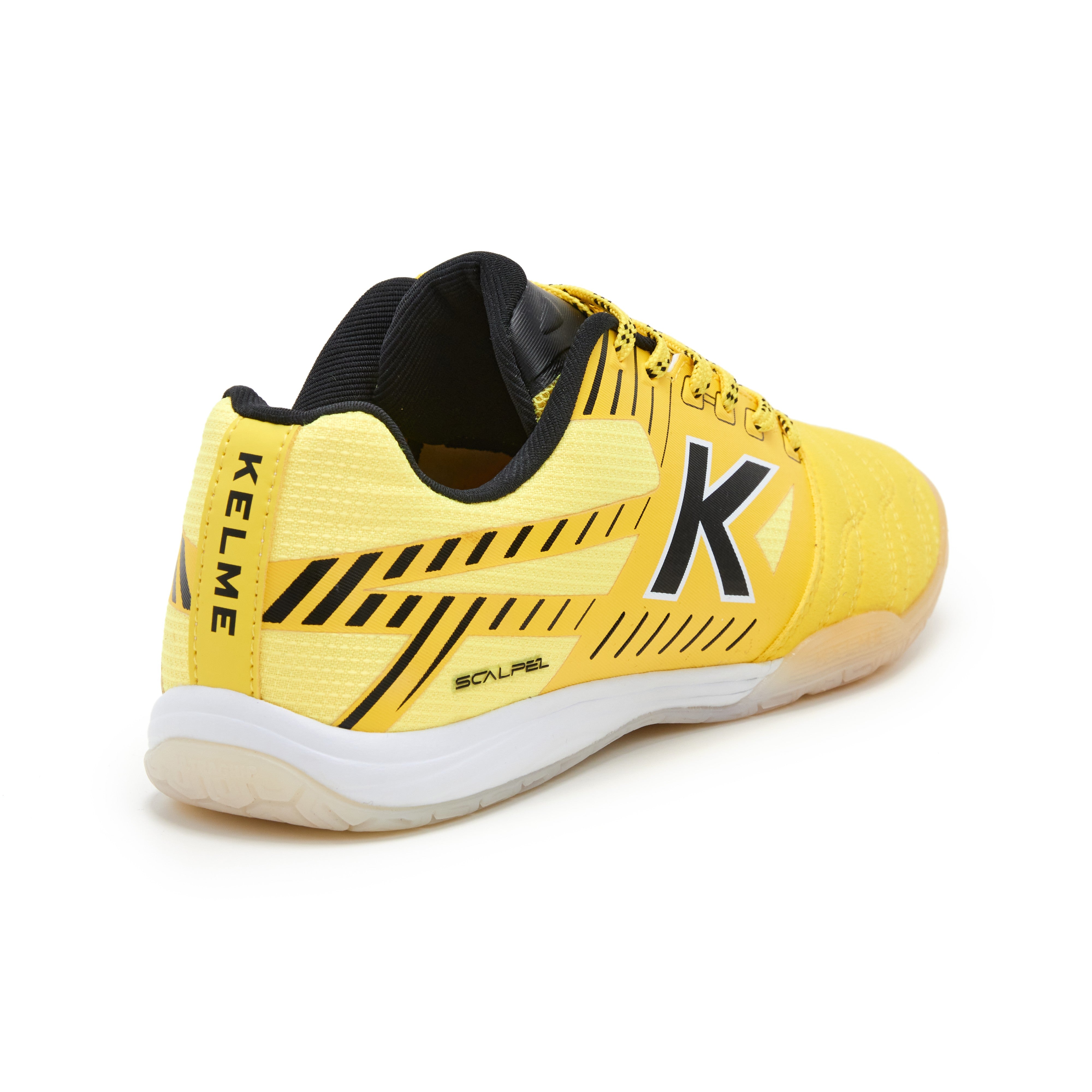 Zapatillas de fútbol sala unisex Scalpel Kelme - Amarillo / Negro Amarillo / Negro-3