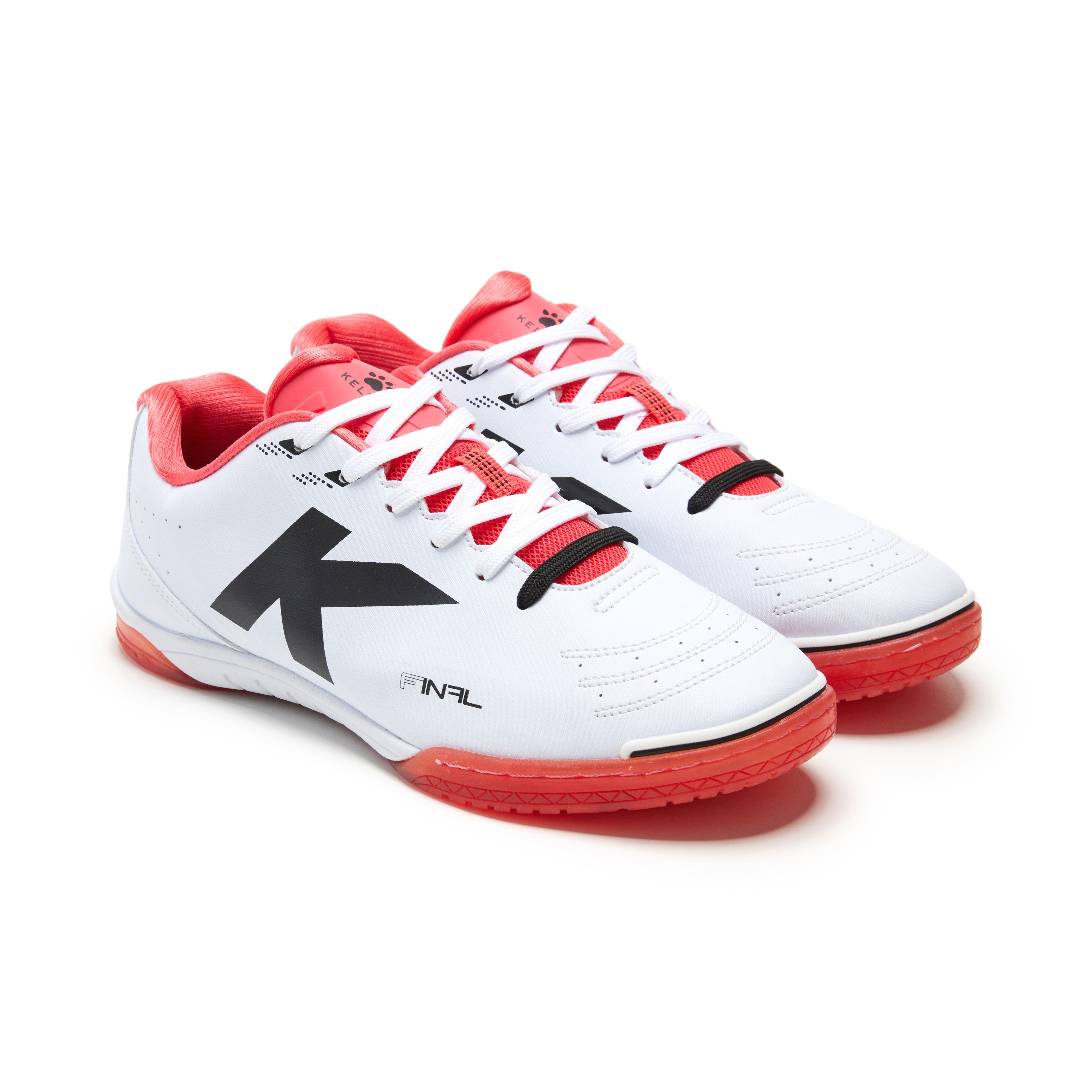 Zapatillas de fútbol sala unisex Final Indoor Kelme - Blanco / Fucsia Blanco / Fucsia-2
