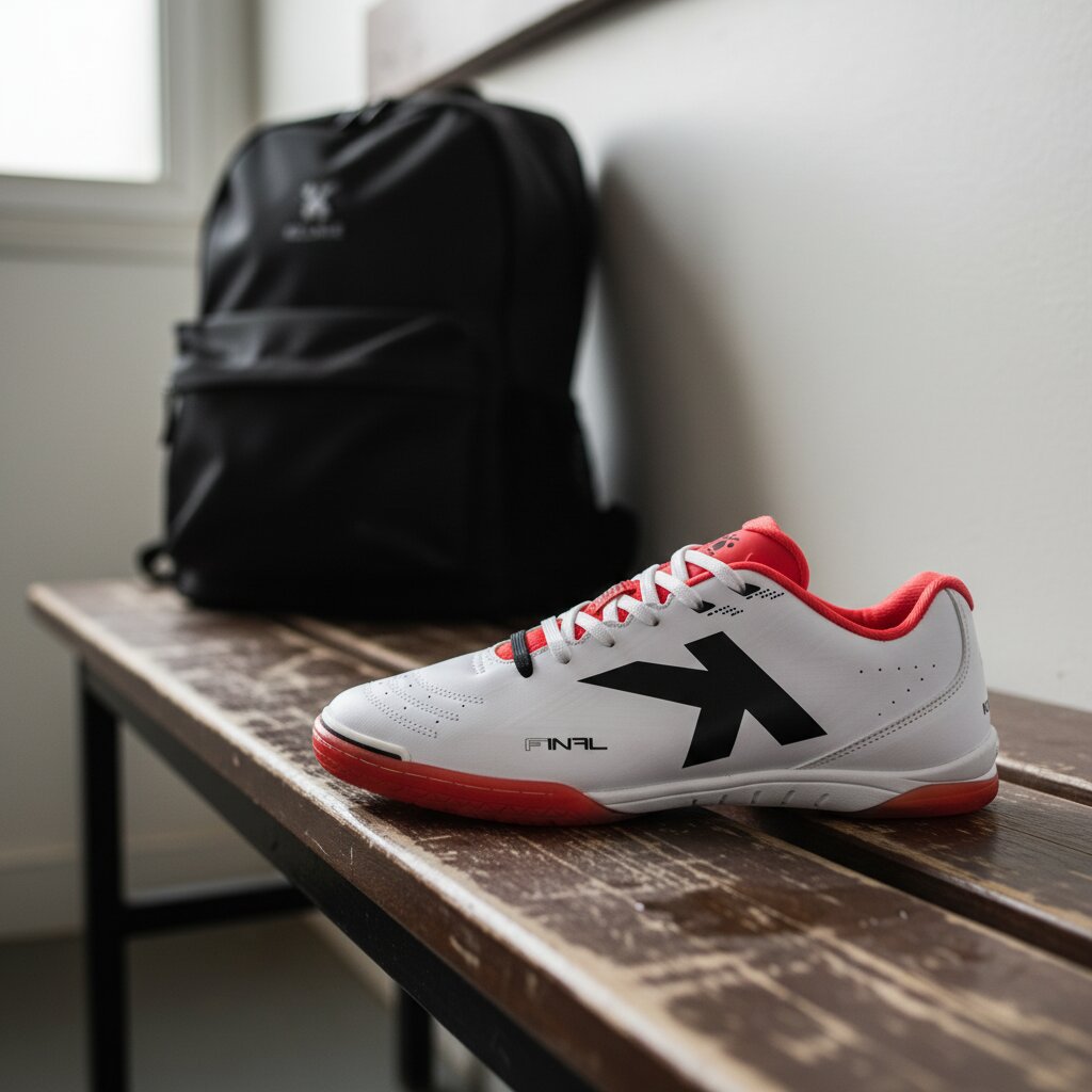 Zapatillas de fútbol sala unisex Final Indoor Kelme - Blanco / Fucsia Blanco / Fucsia-7