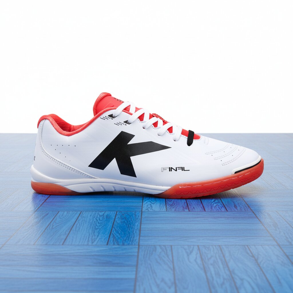 Zapatillas de fútbol sala unisex Final Indoor Kelme - Blanco / Fucsia Blanco / Fucsia-11
