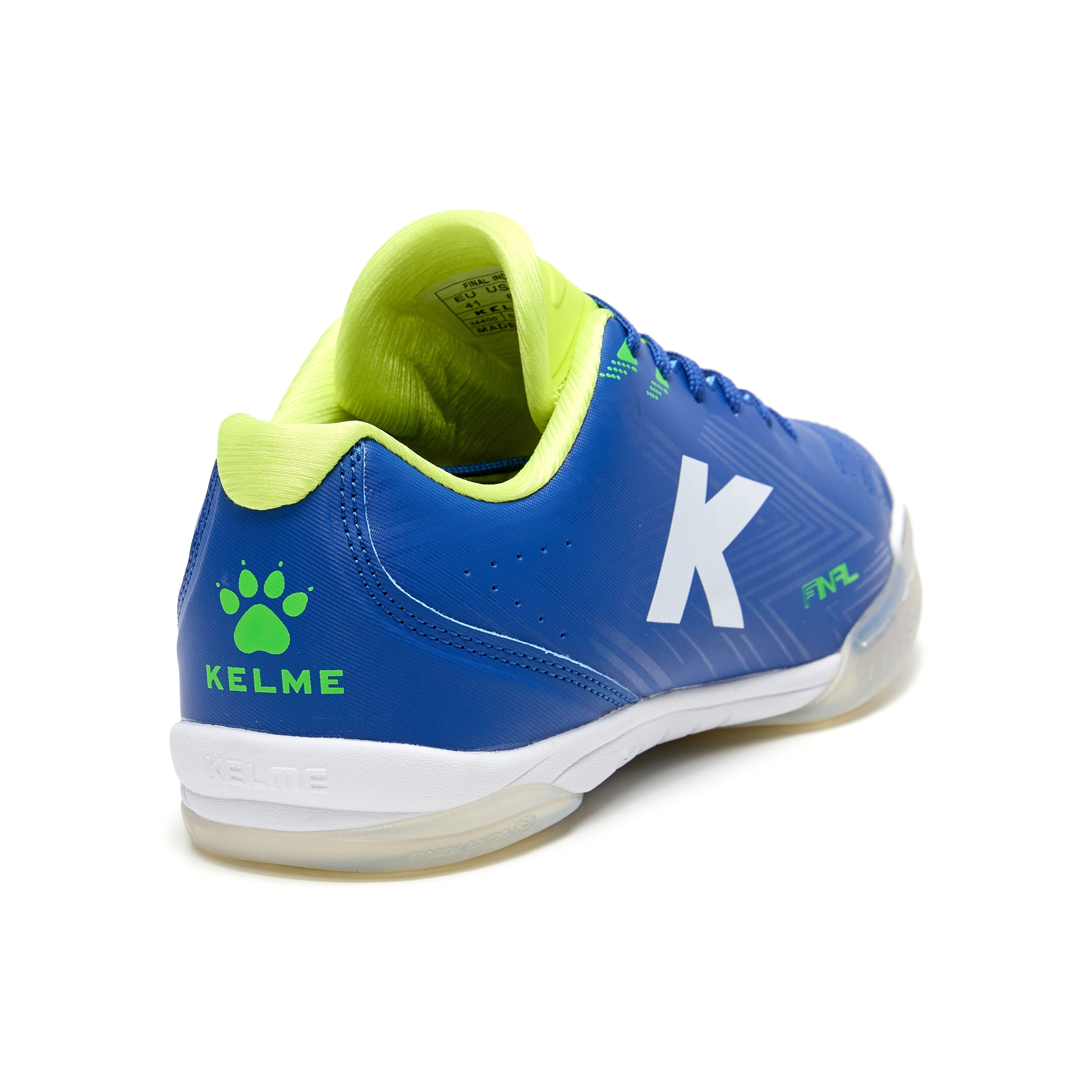 Zapatillas de fútbol sala unisex Final Indoor Kelme - Azul Azul-3