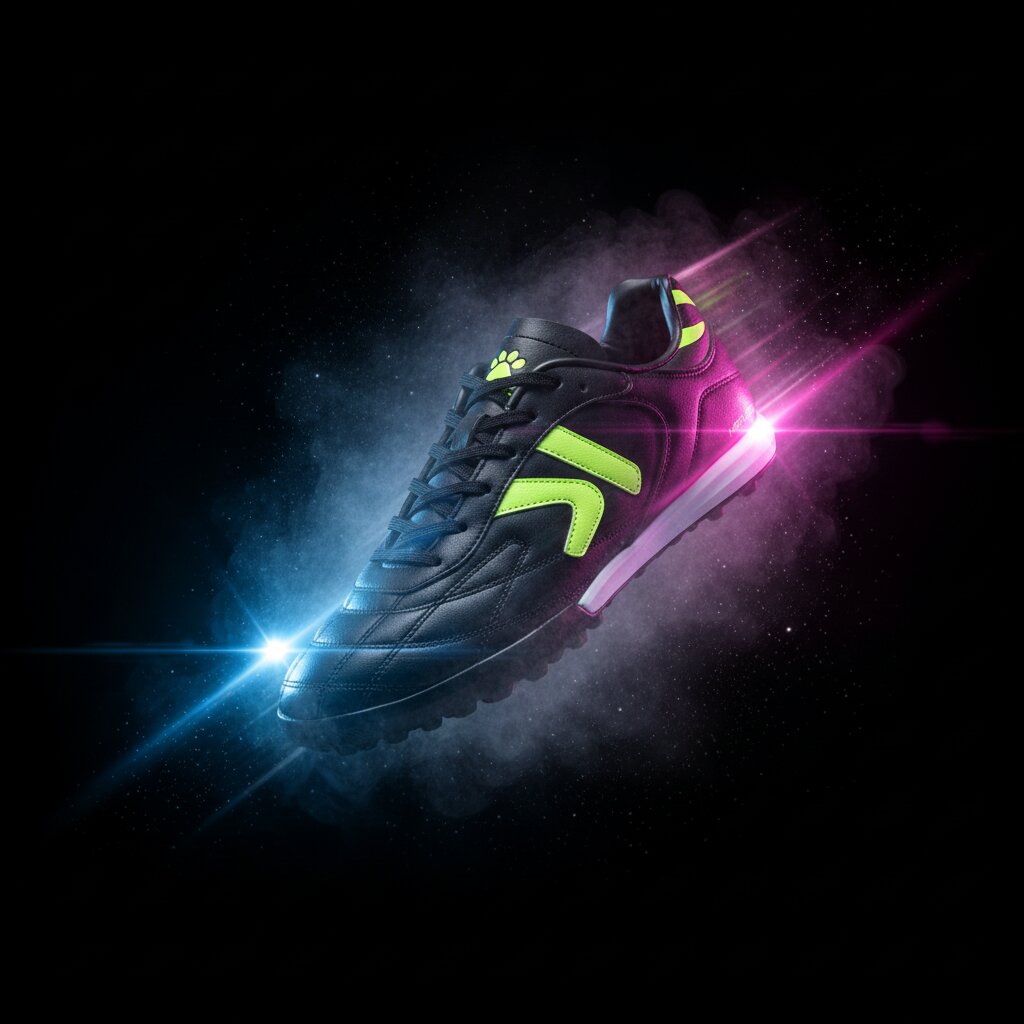 Botas de fútbol unisex Heritage Turf Kelme - Negro Negro-8